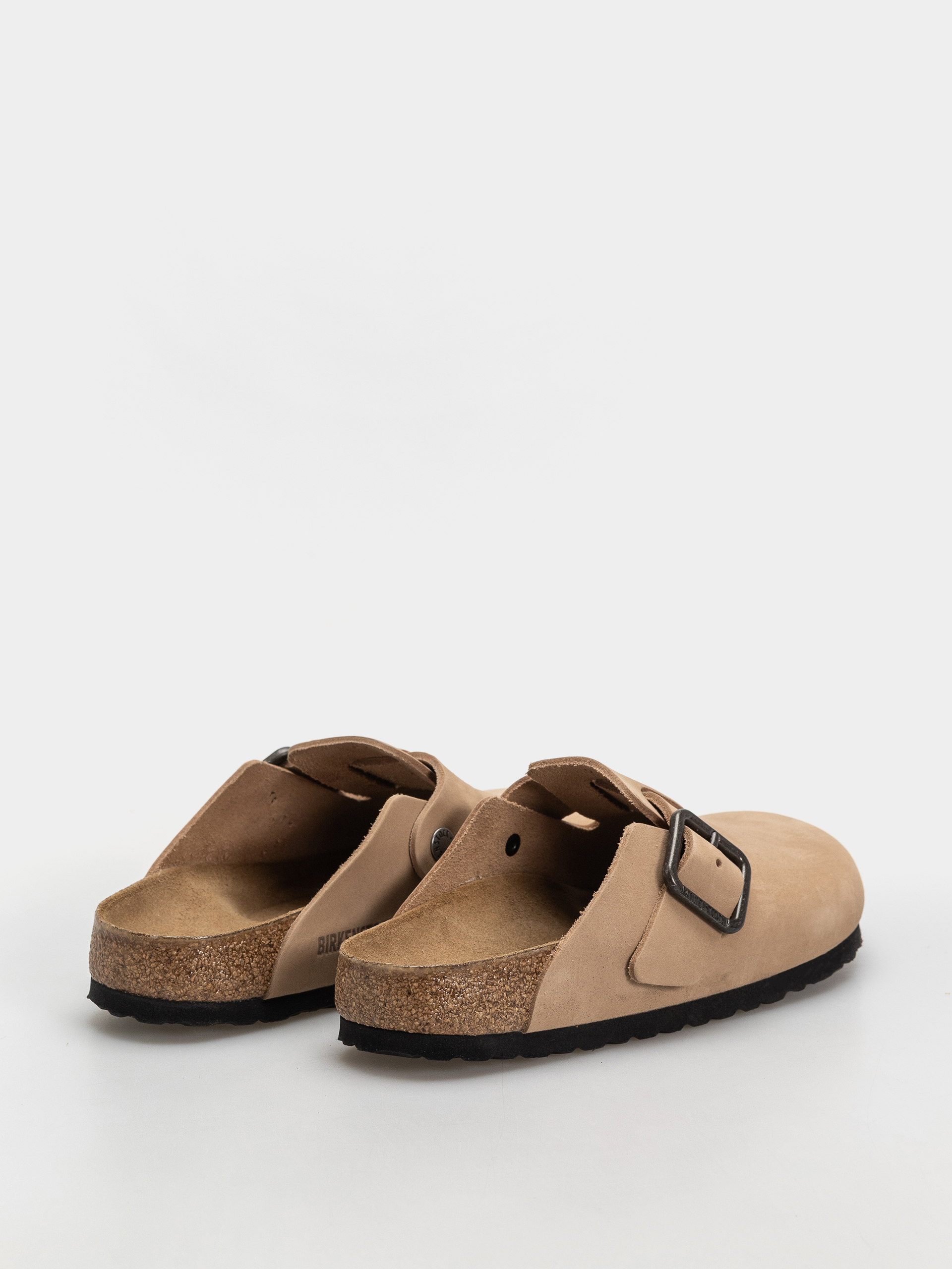 Чехли Birkenstock Boston Wire Buckle Nubuck Leather Narrow (sandcastle)