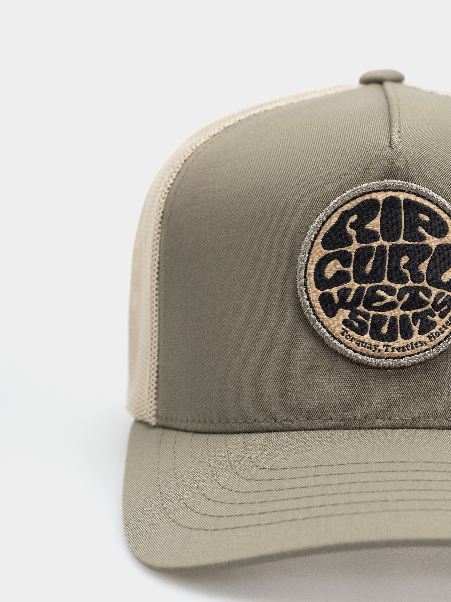 Шапка с козирка Rip Curl Wetsuit Icon Trucker (dusty olive)