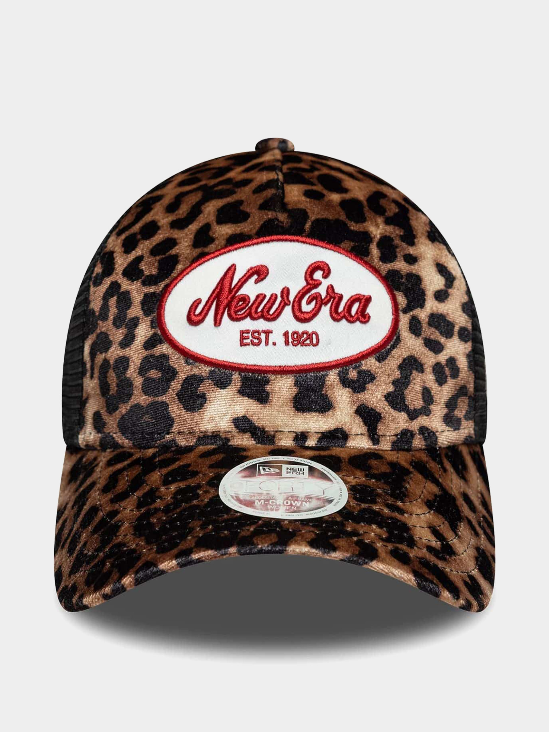 Шапка с козирка New Era Leopard Mc Af Trucker Wmn (camouflage)