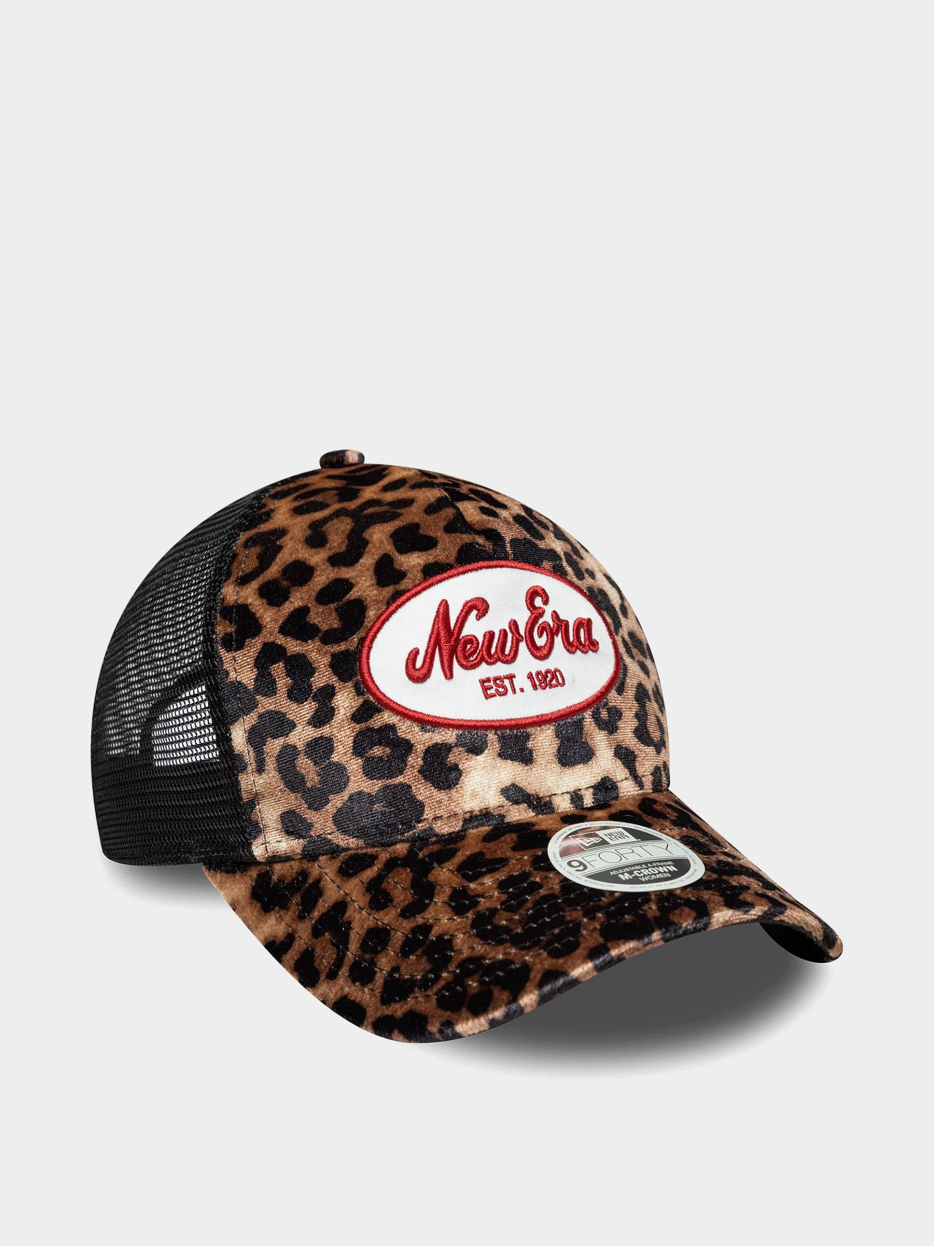 Шапка с козирка New Era Leopard Mc Af Trucker Wmn (camouflage)