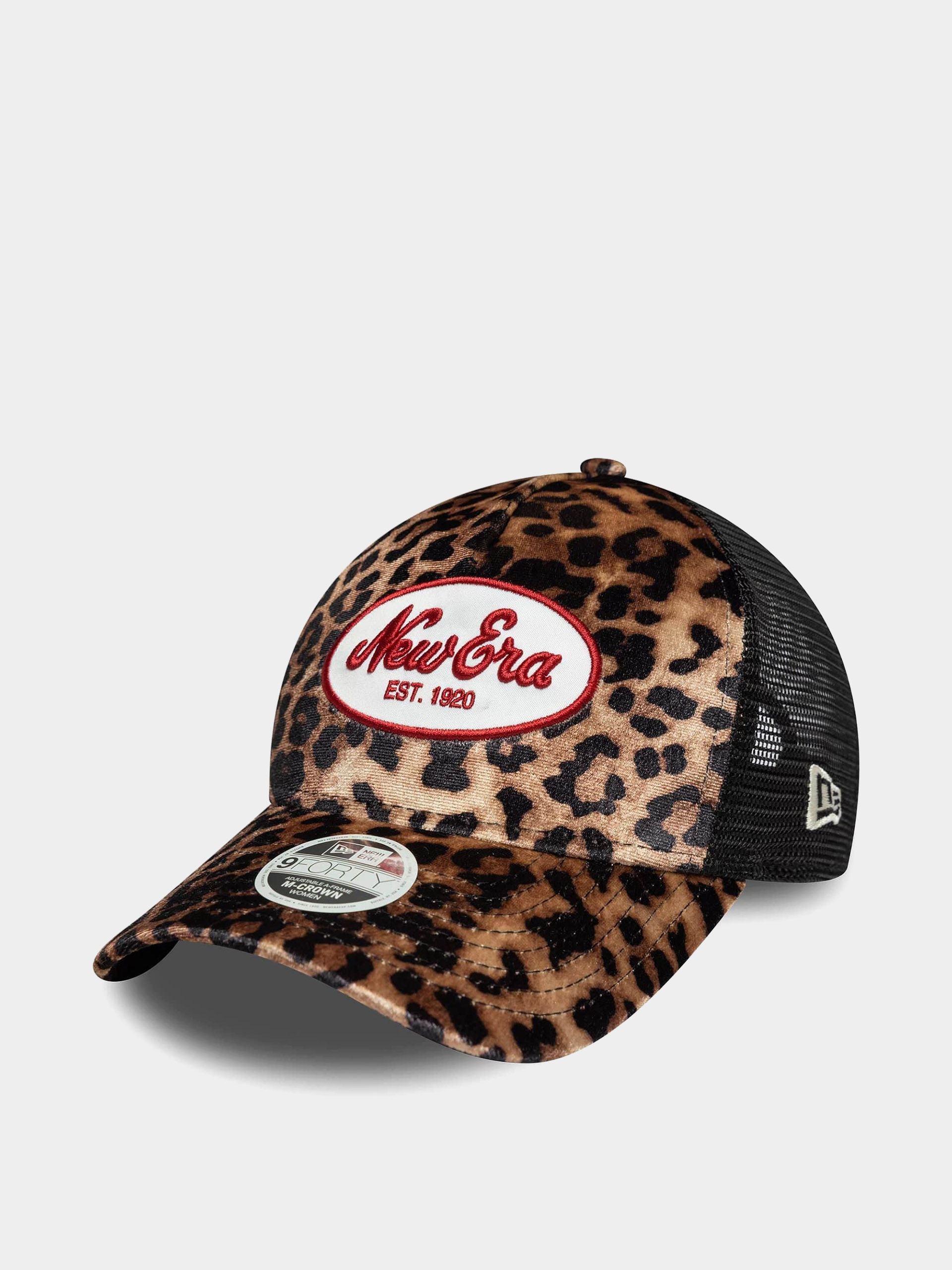 Шапка с козирка New Era Leopard Mc Af Trucker Wmn (camouflage)