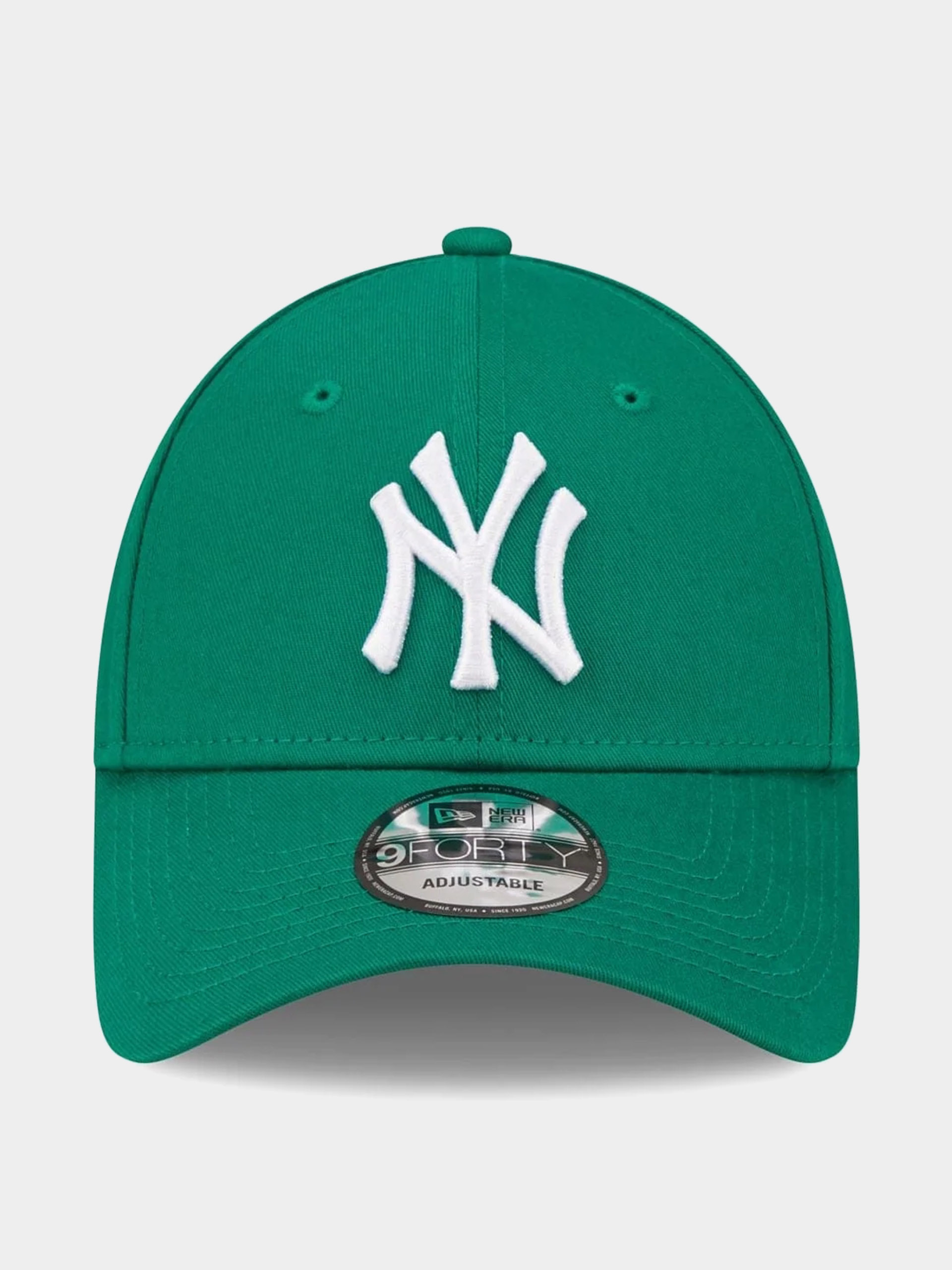 Шапка с козирка New Era League Essential 9Forty New York Yankees Wmn (kelly green/white)