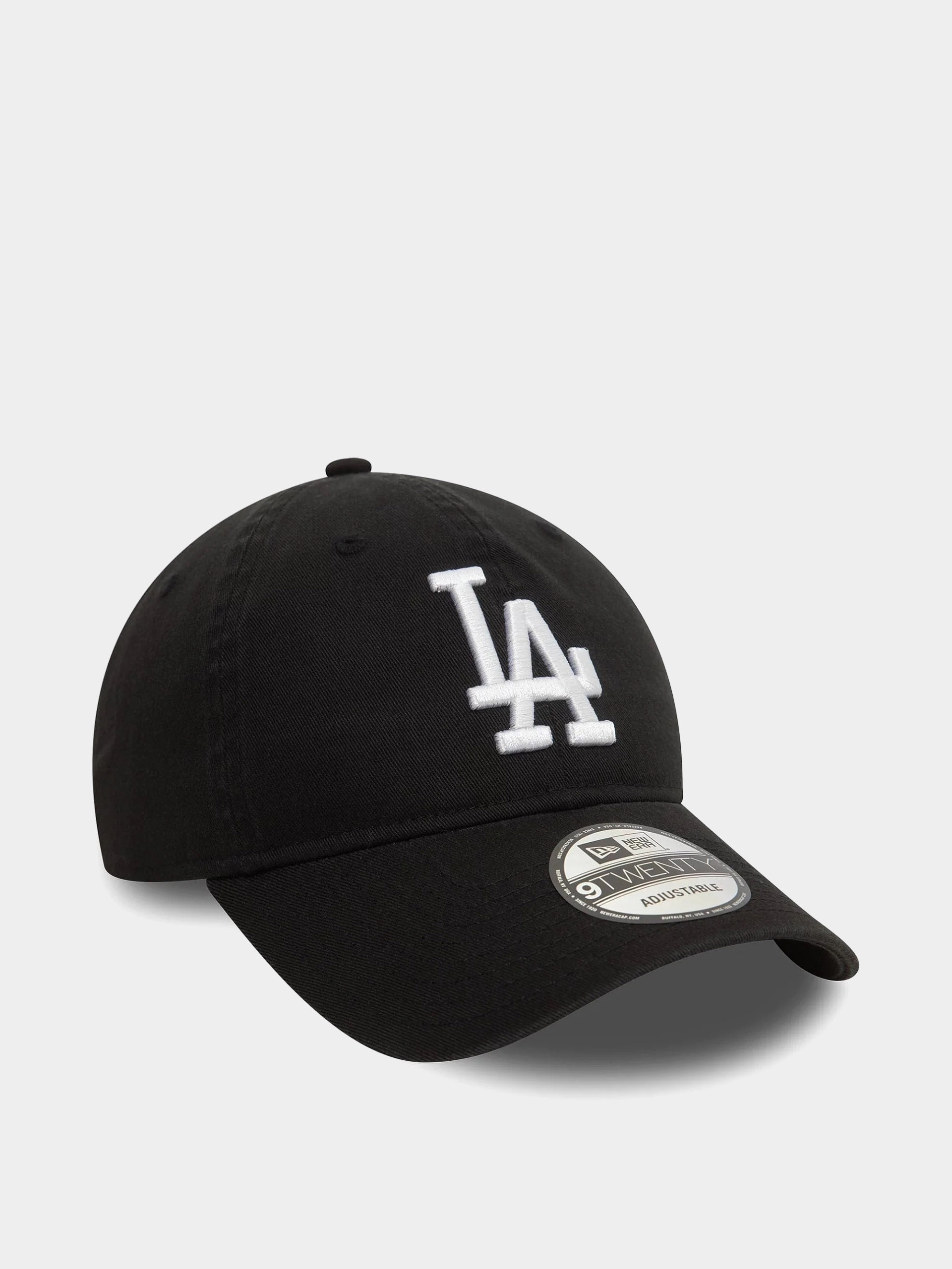 Шапка с козирка New Era Washed 9Twenty La Dodgers (black/white)