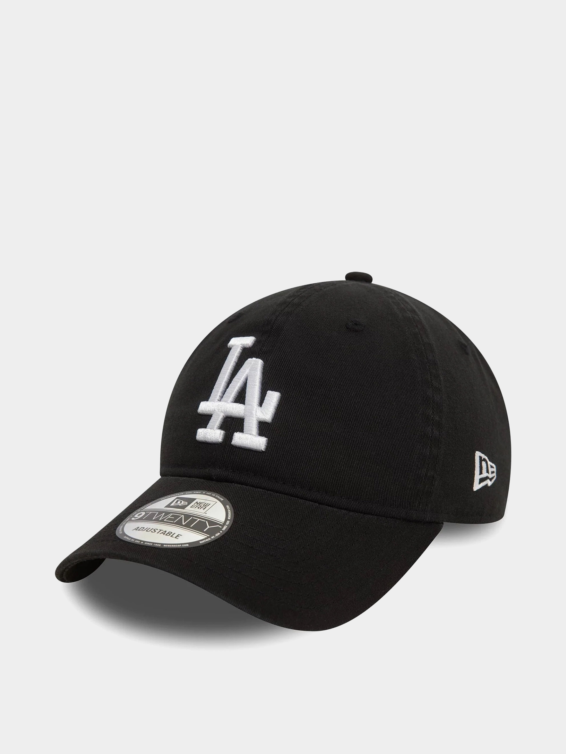 Шапка с козирка New Era Washed 9Twenty La Dodgers (black/white)