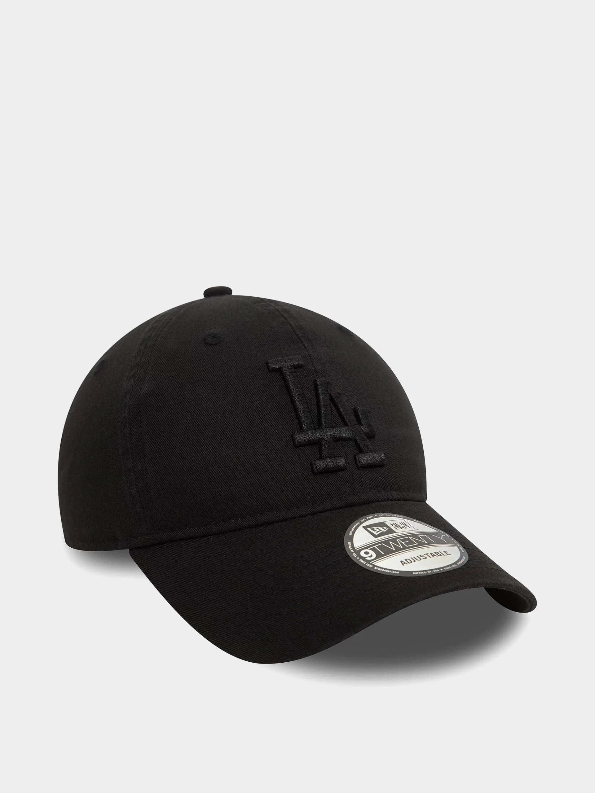 Шапка с козирка New Era Washed 9Twenty La Dodgers (black/black)