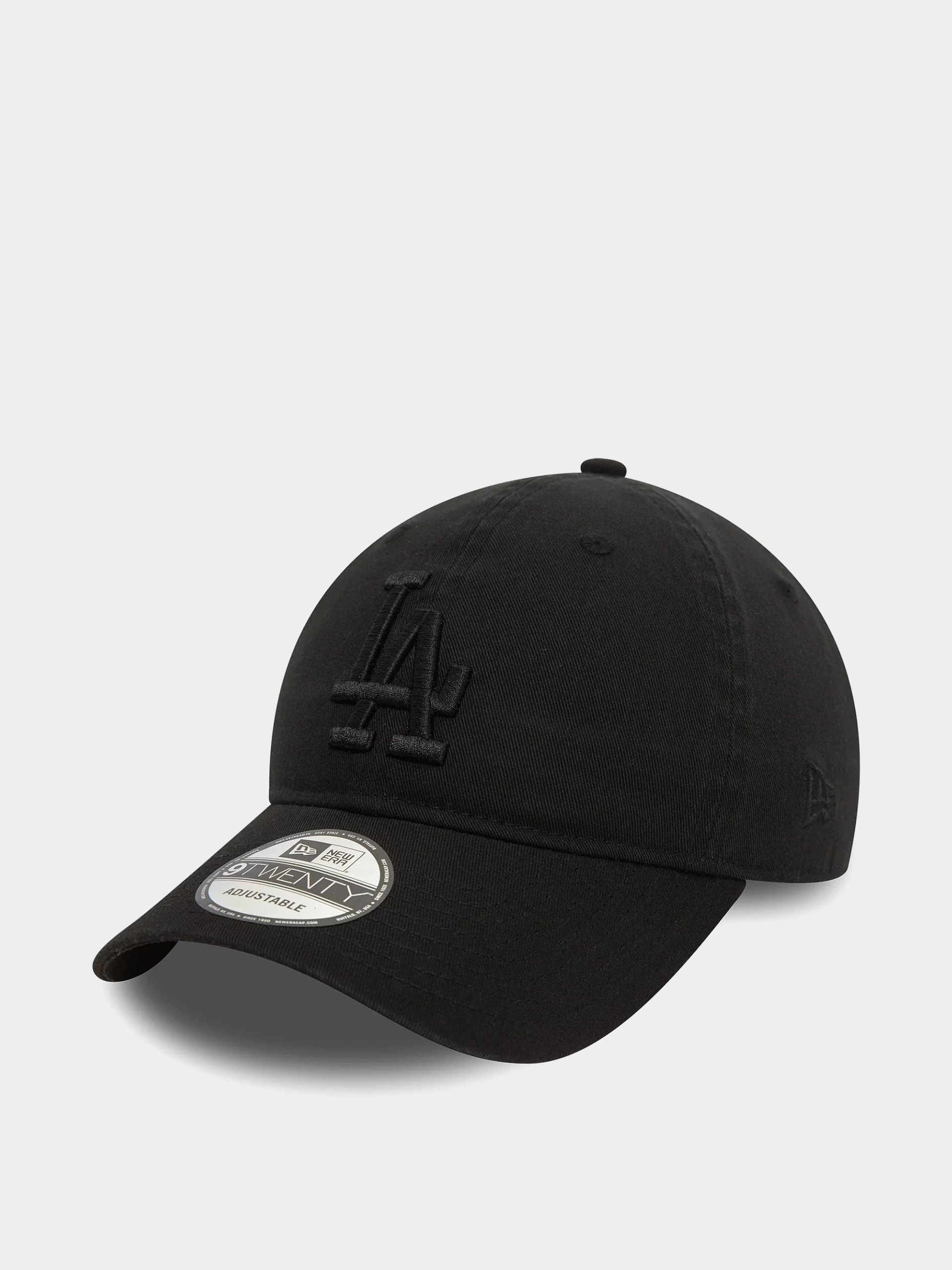 Шапка с козирка New Era Washed 9Twenty La Dodgers (black/black)