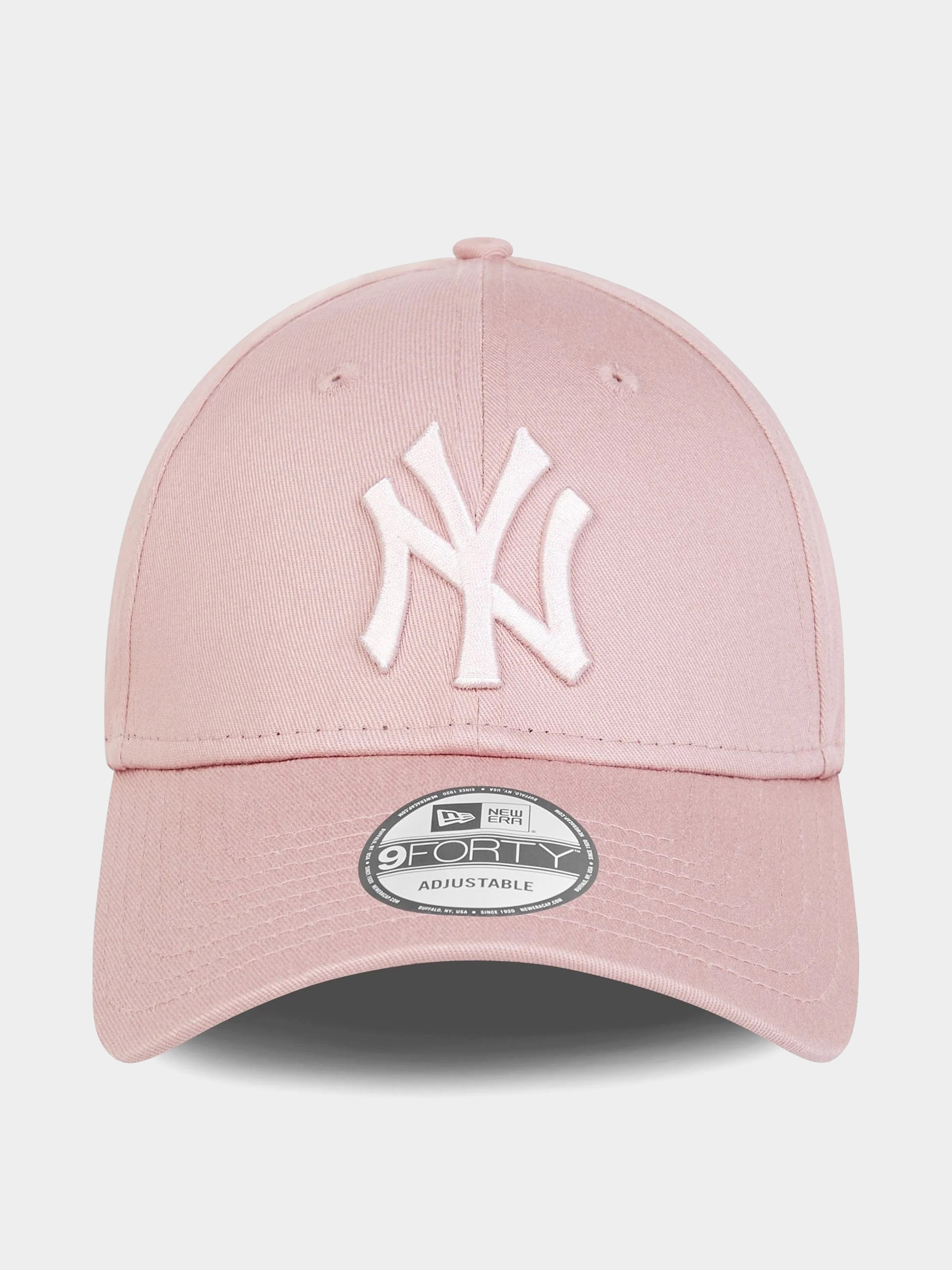 Шапка с козирка New Era League Essential 9Forty New York Yankees (dirty rose)