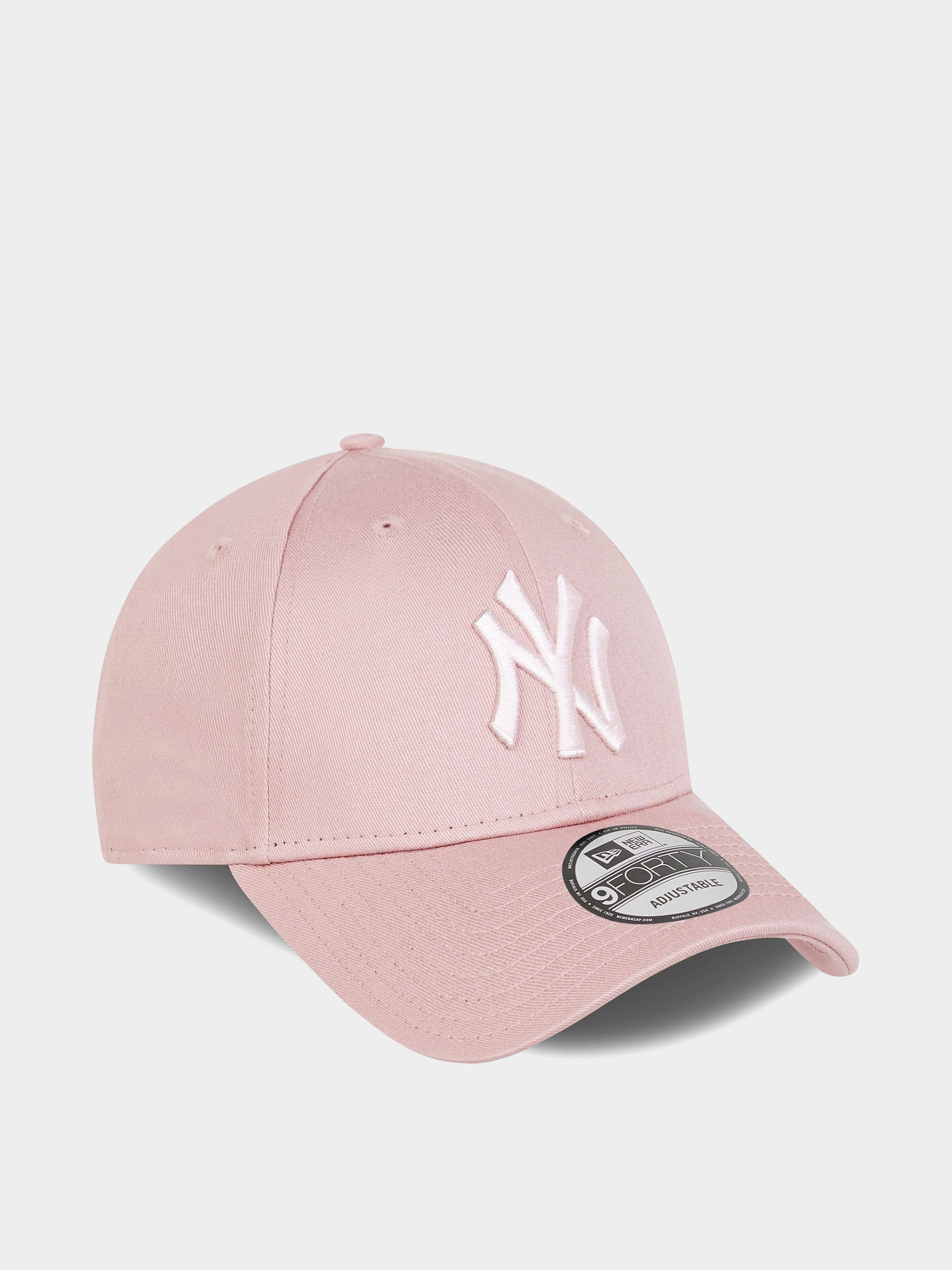Шапка с козирка New Era League Essential 9Forty New York Yankees (dirty rose)