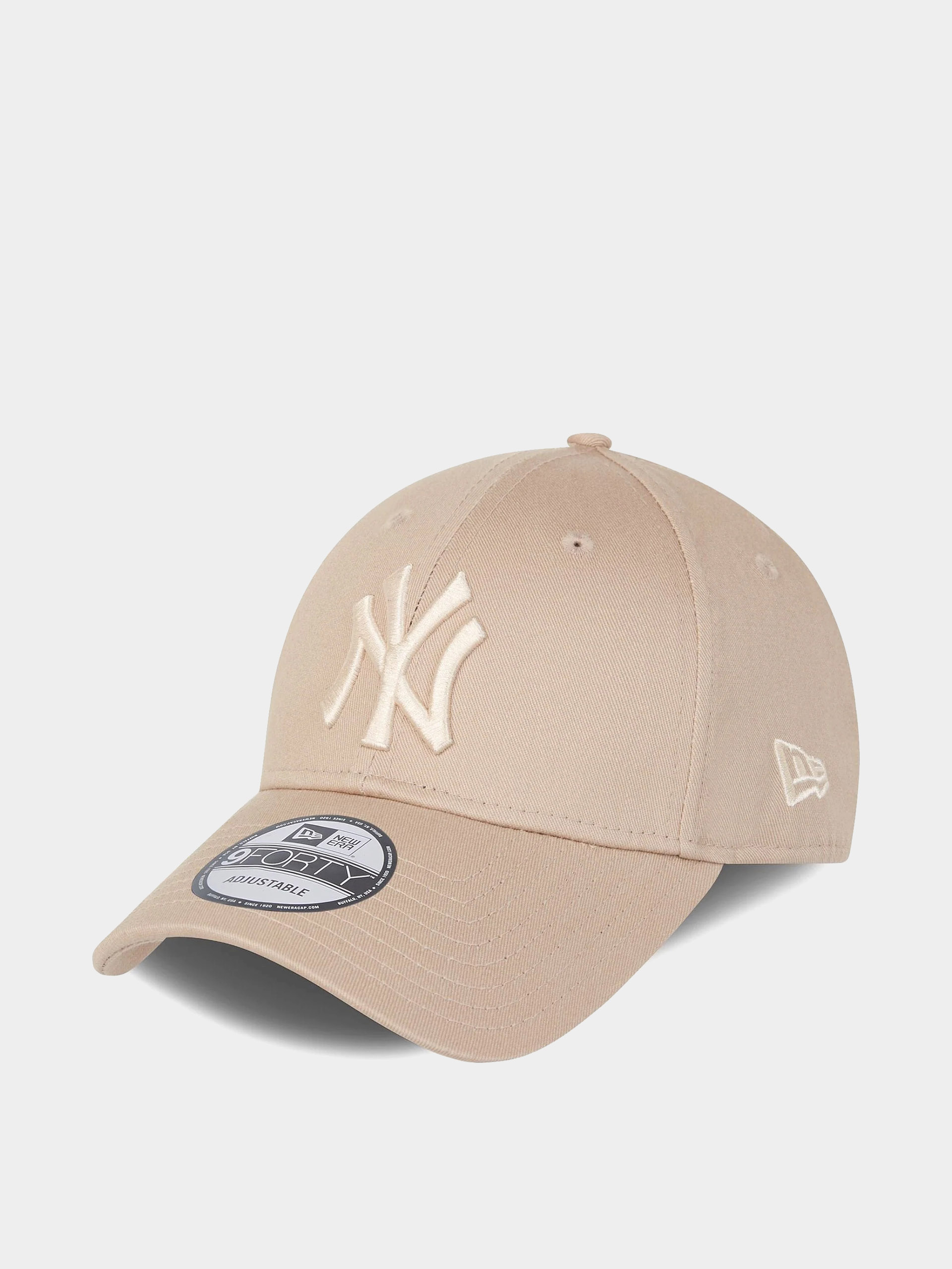 u0428u0430u043fu043au0430 u0441 u043au043eu0437u0438u0440u043au0430 New Era League Essential 9Forty New York Yankees (camel)