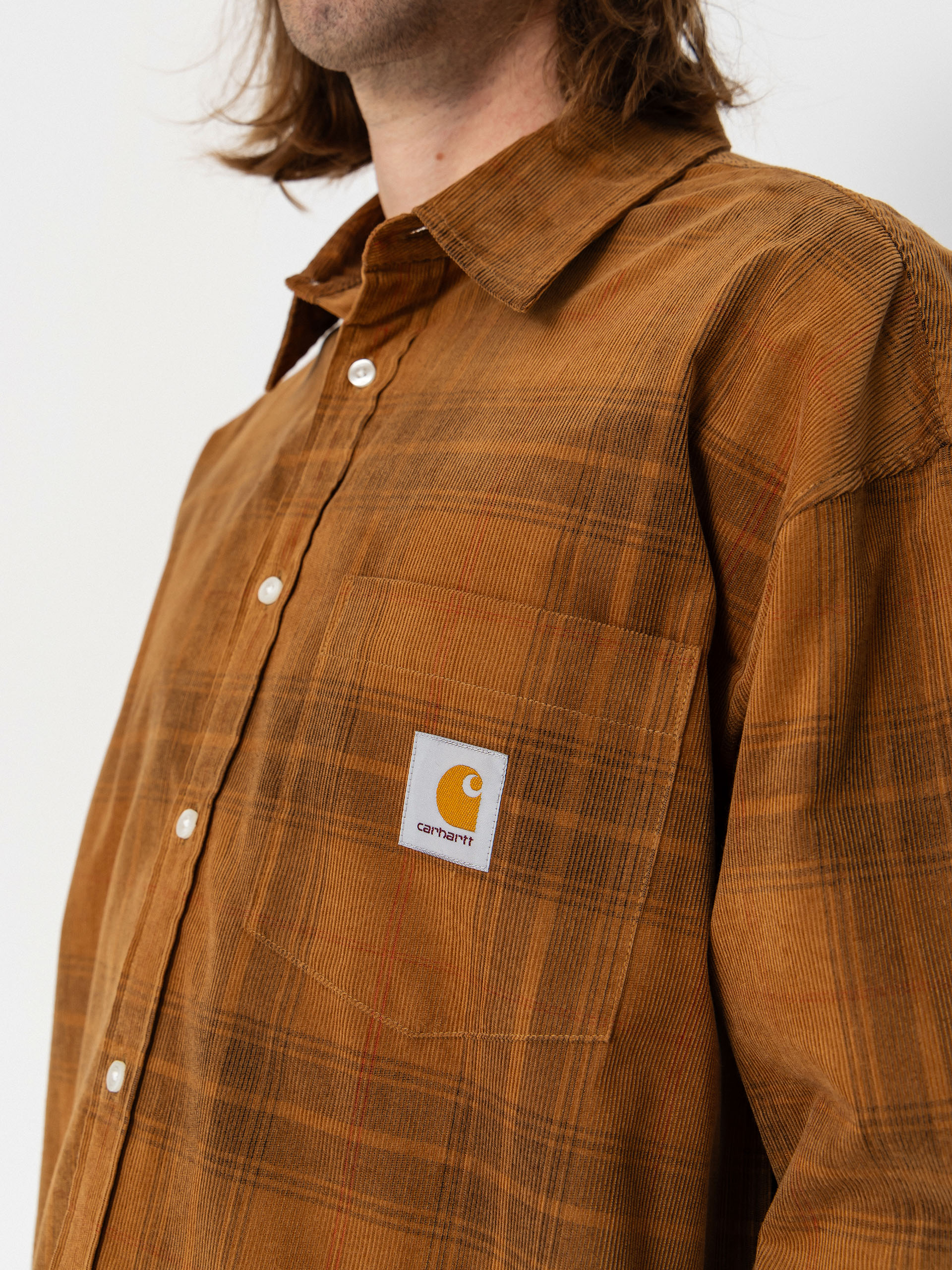 Риза Carhartt WIP Wilber (wilber check/hamilton brown)