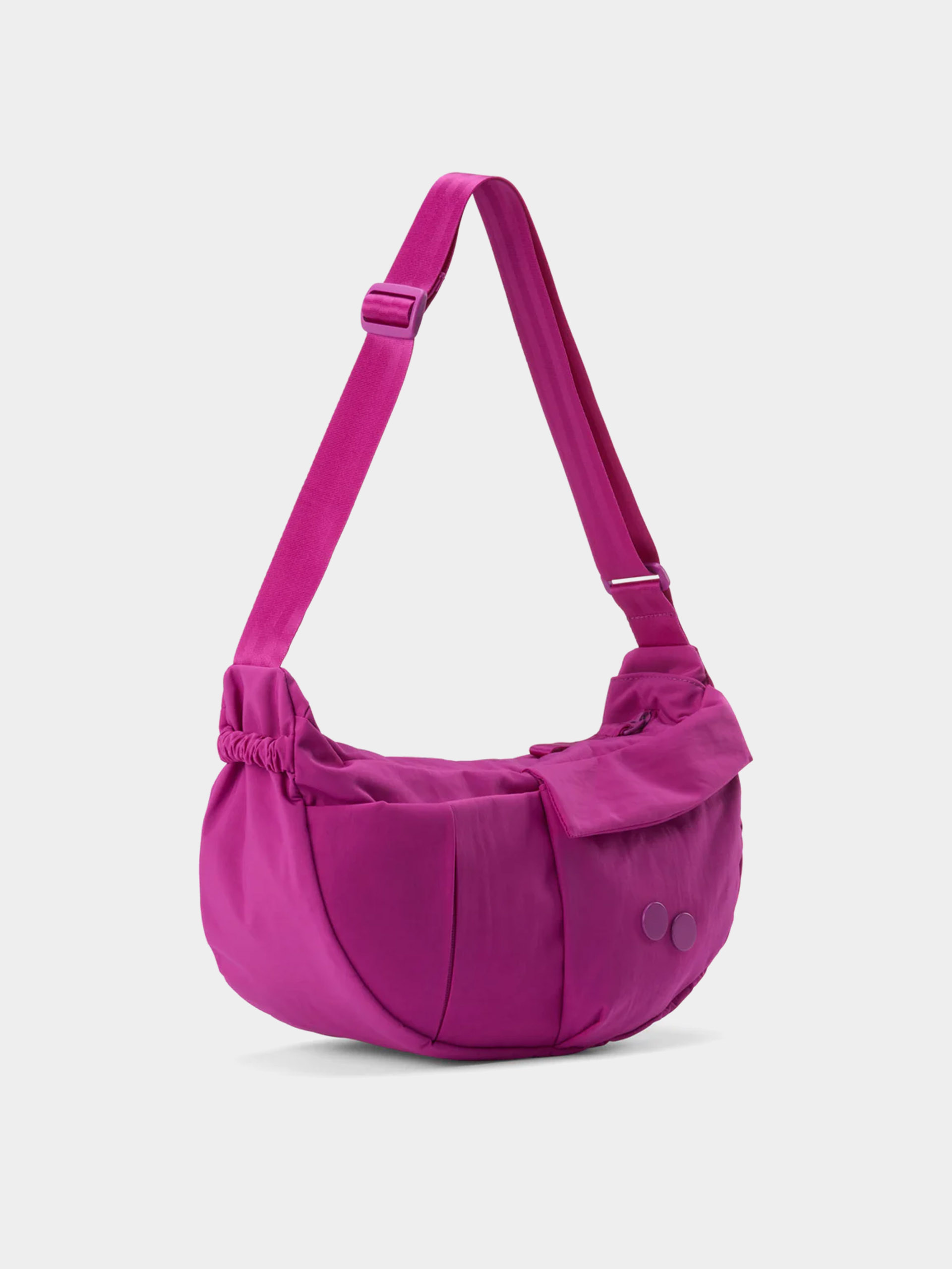 Дамска чанта PinqPonq Krumm Medium (crinkle fuchsia)