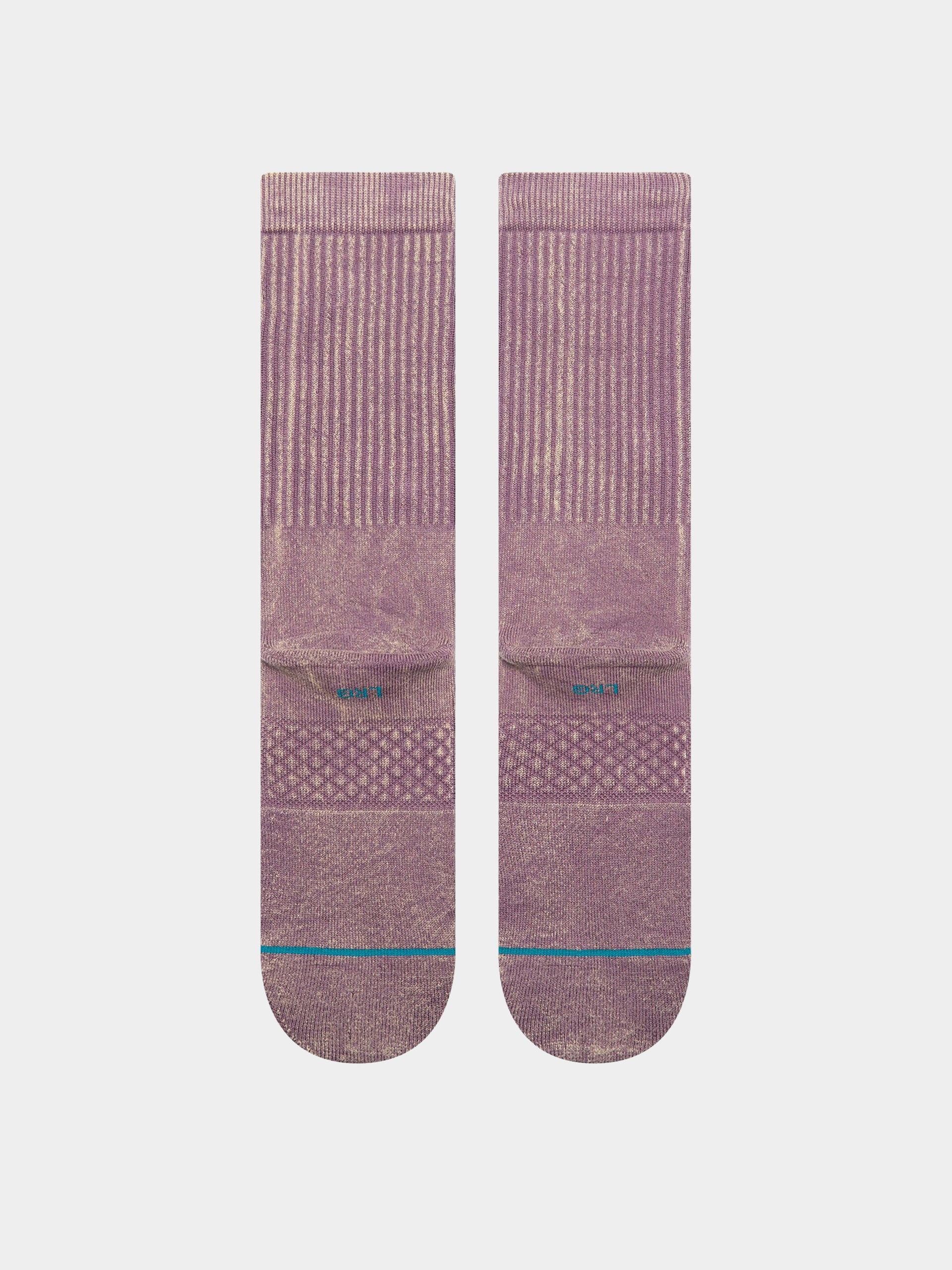 Чорапи Stance Icon Dyed Crew (plum)