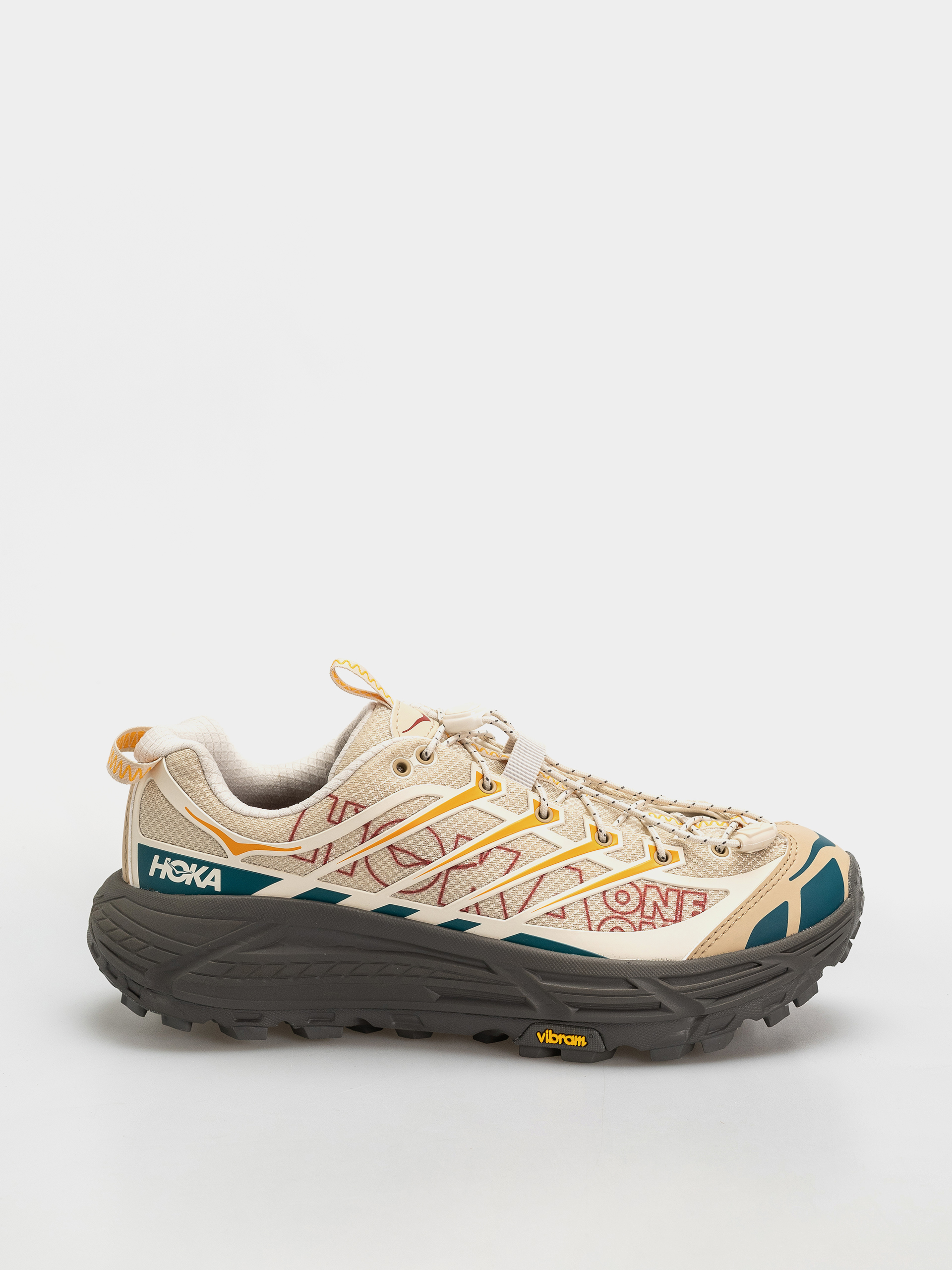 u041eu0431u0443u0432u043au0438 Hoka Mafate Three2 Wordmark (cream/khaki)