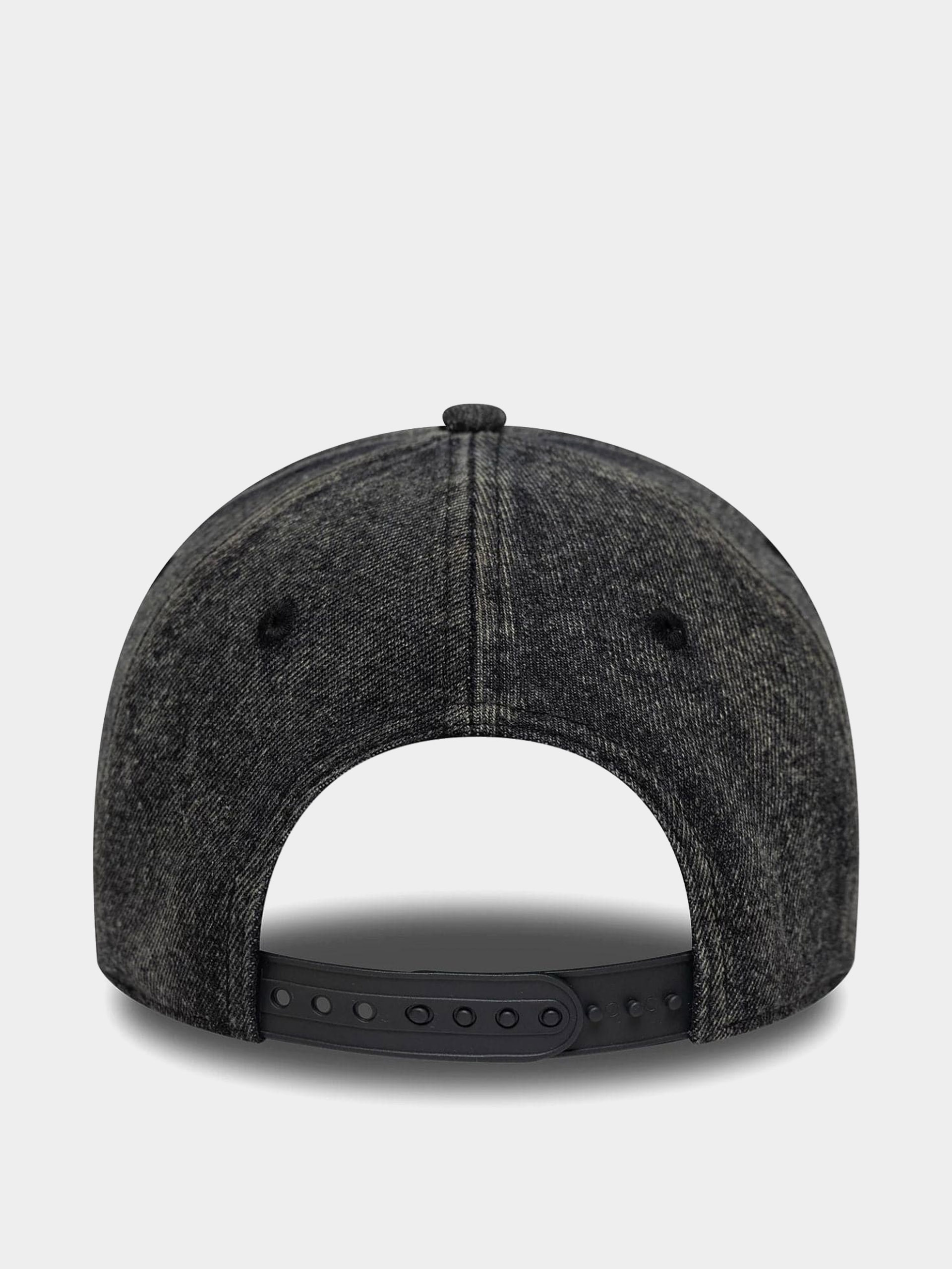 Шапка с козирка New Era Wordmark Denim Eframe New York Yankees (black)