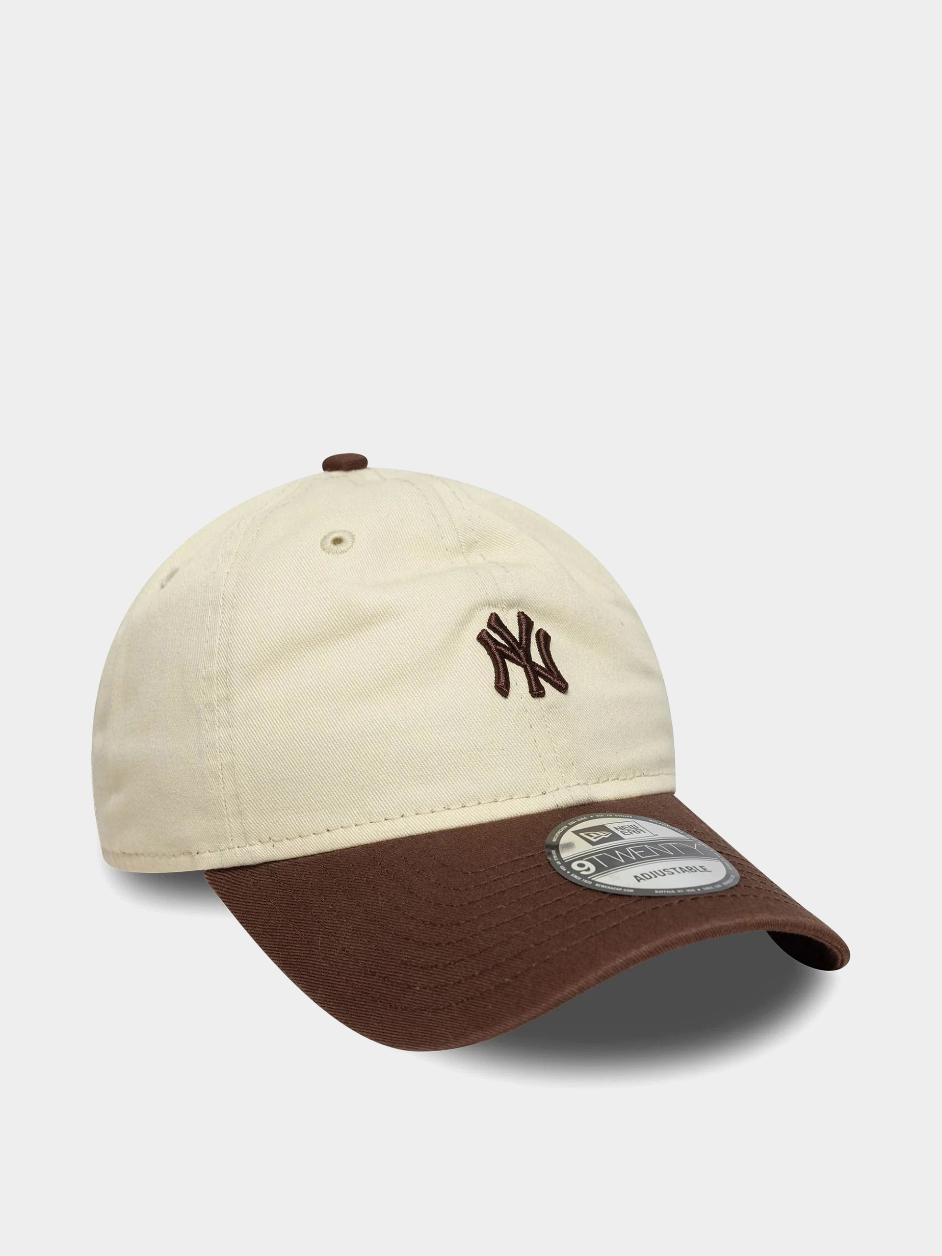 Шапка с козирка New Era Mini Logo 9Twenty New York Yankees (light chestnut)