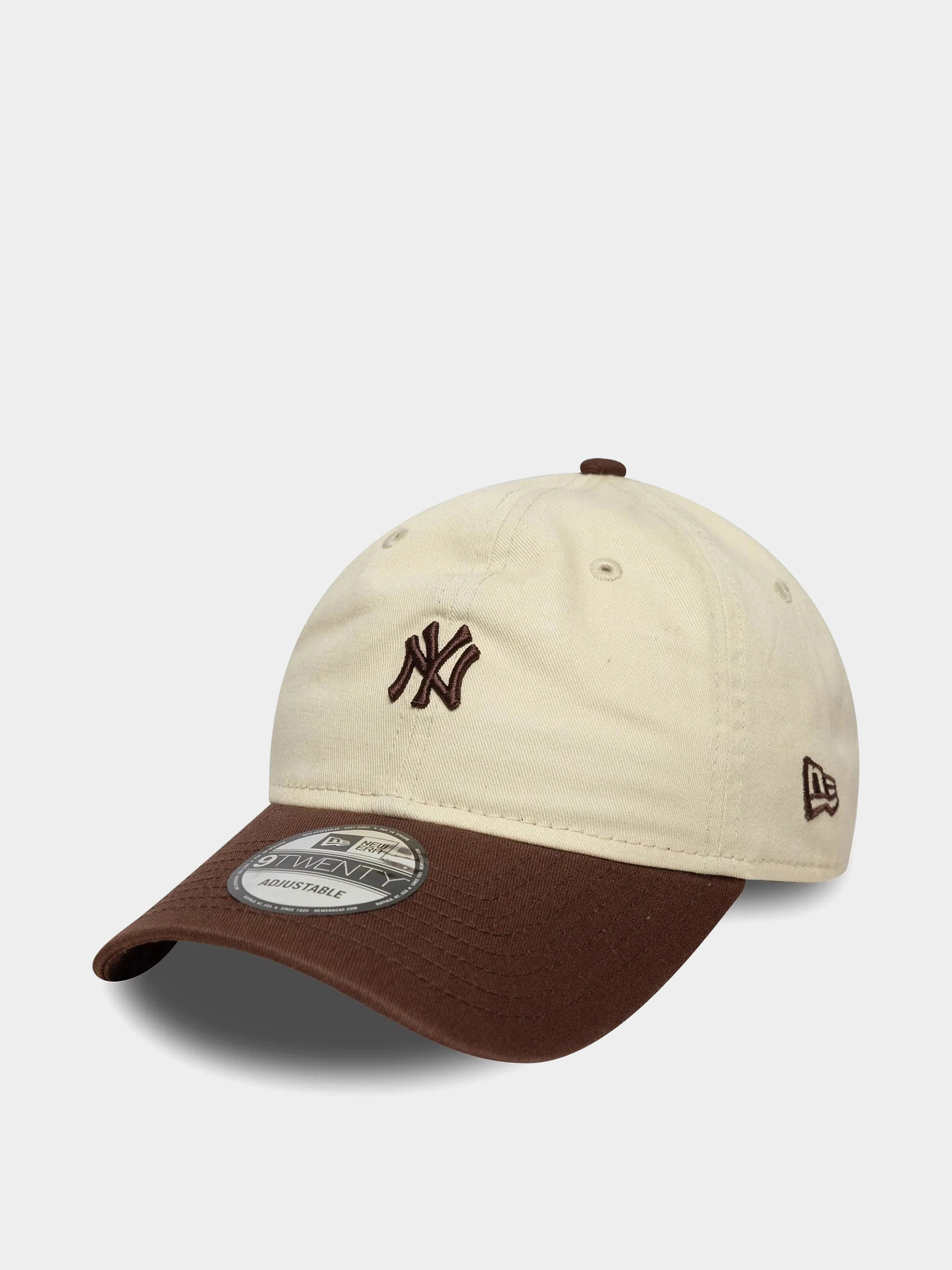 Шапка с козирка New Era Mini Logo 9Twenty New York Yankees (light chestnut)