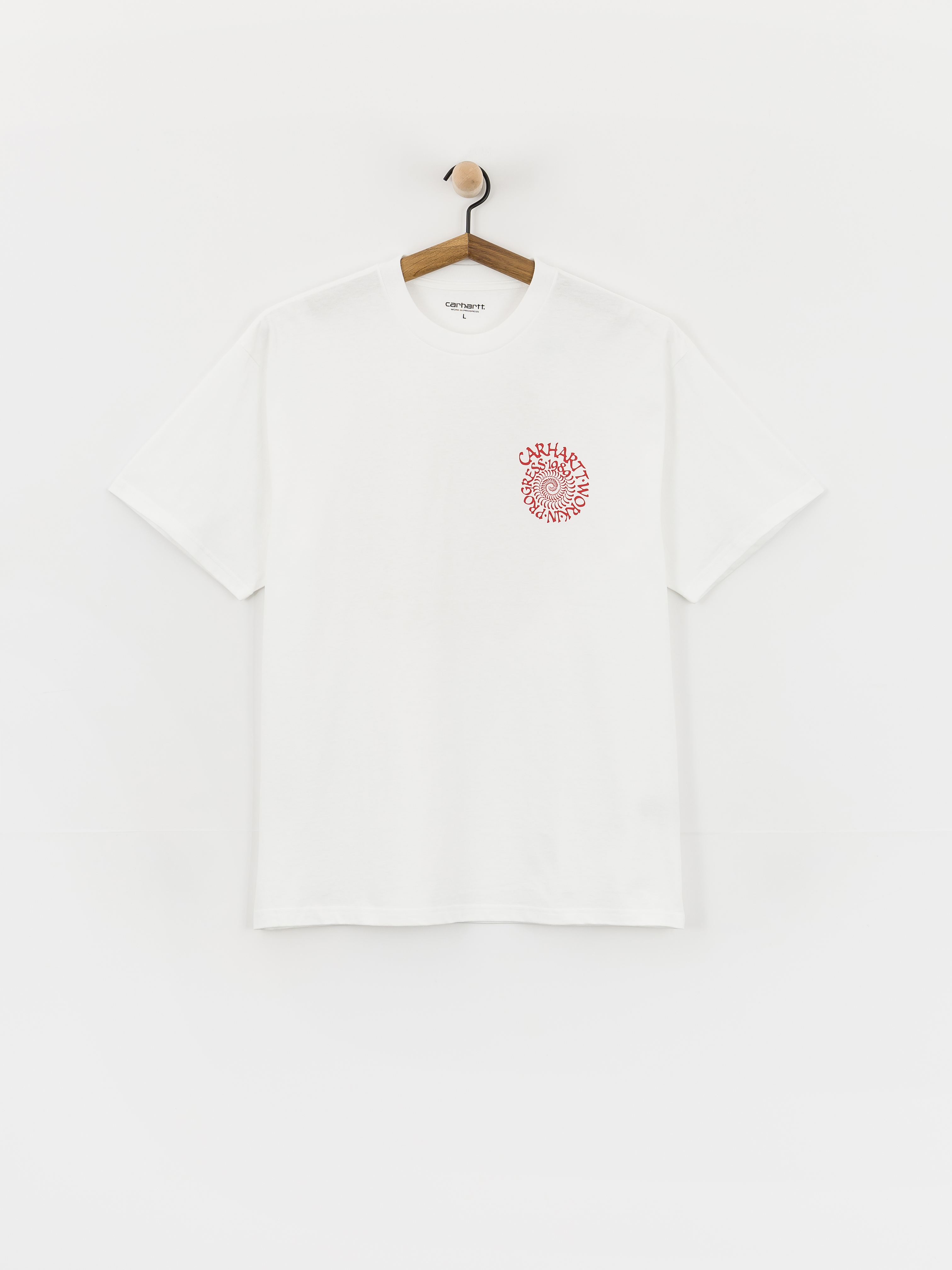 Тениска Carhartt WIP Spirals (white)