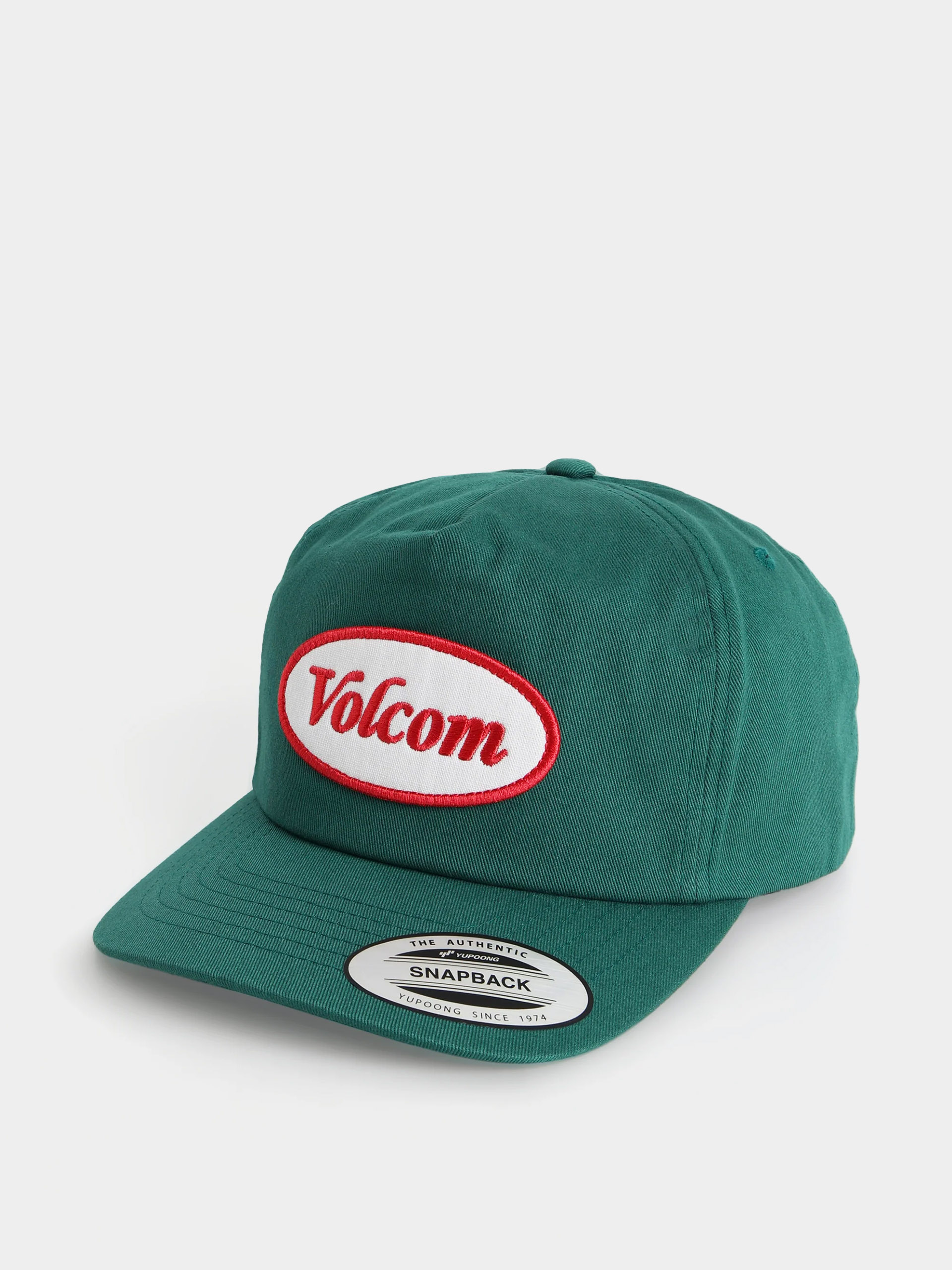 Шапка с козирка Volcom Petrolstone Adj (rifle green)