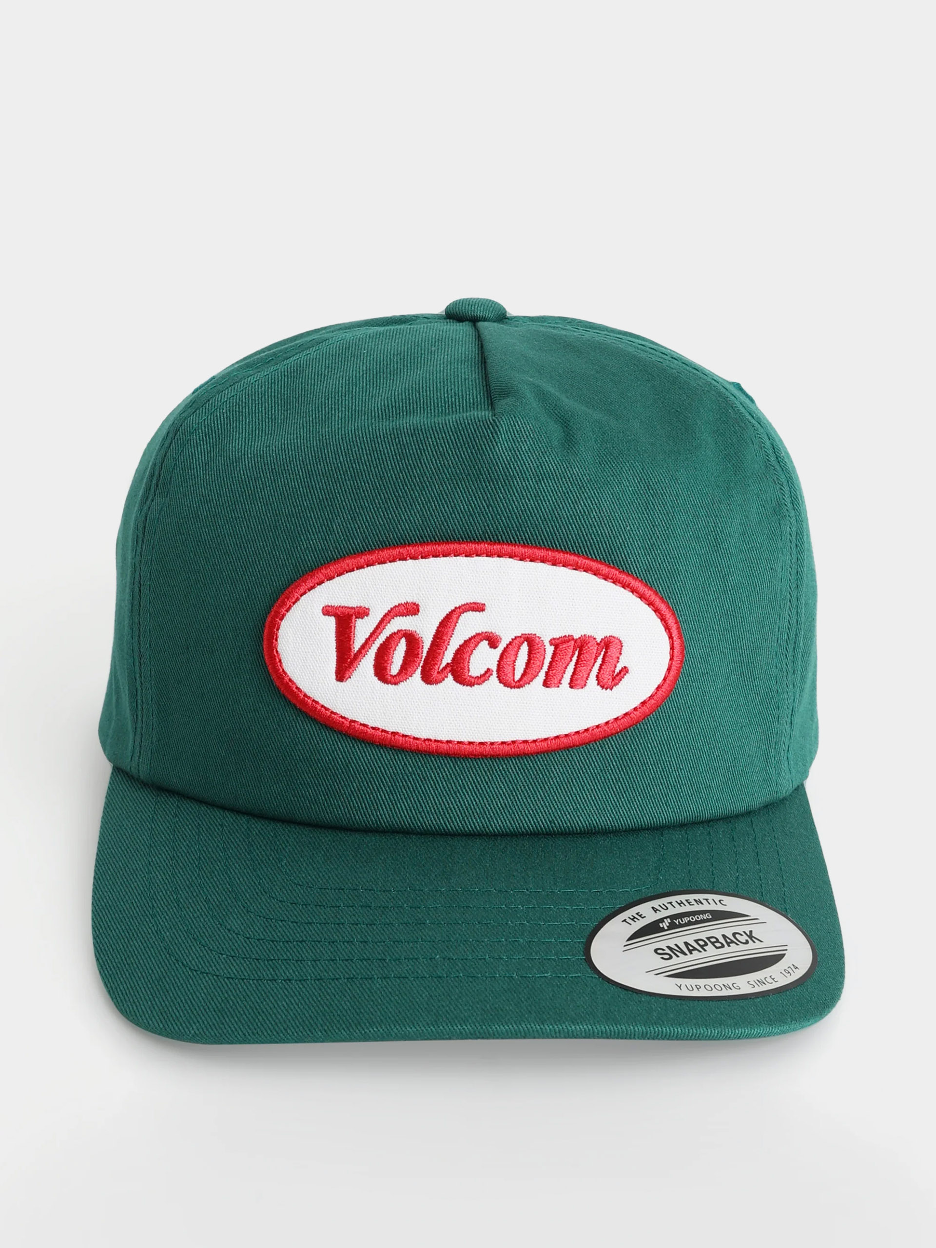 Шапка с козирка Volcom Petrolstone Adj (rifle green)