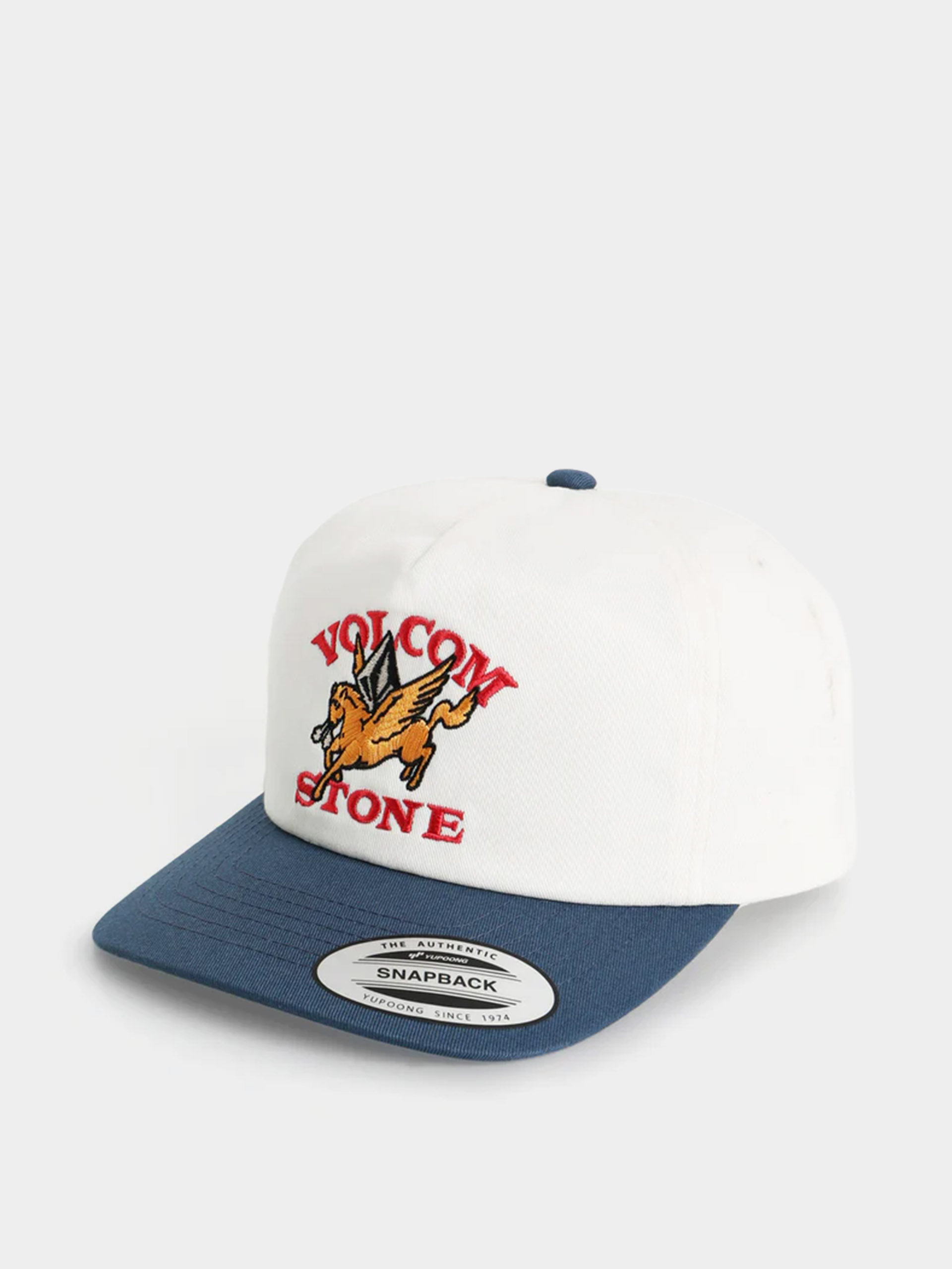 Шапка с козирка Volcom Petrolstone Adj (off white)