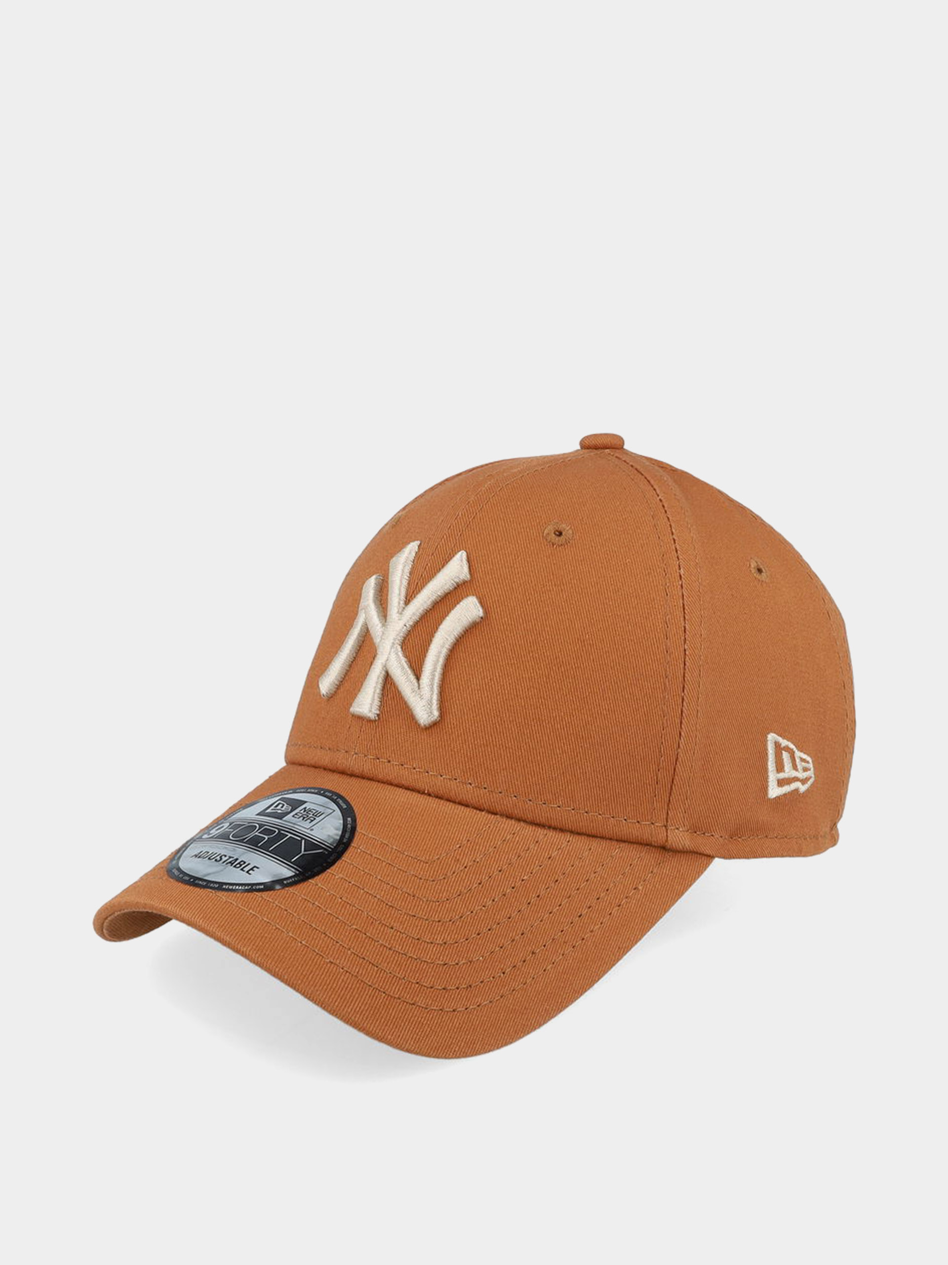 u0428u0430u043fu043au0430 u0441 u043au043eu0437u0438u0440u043au0430 New Era League Essential 9Forty New York Yankees (burnt stone)