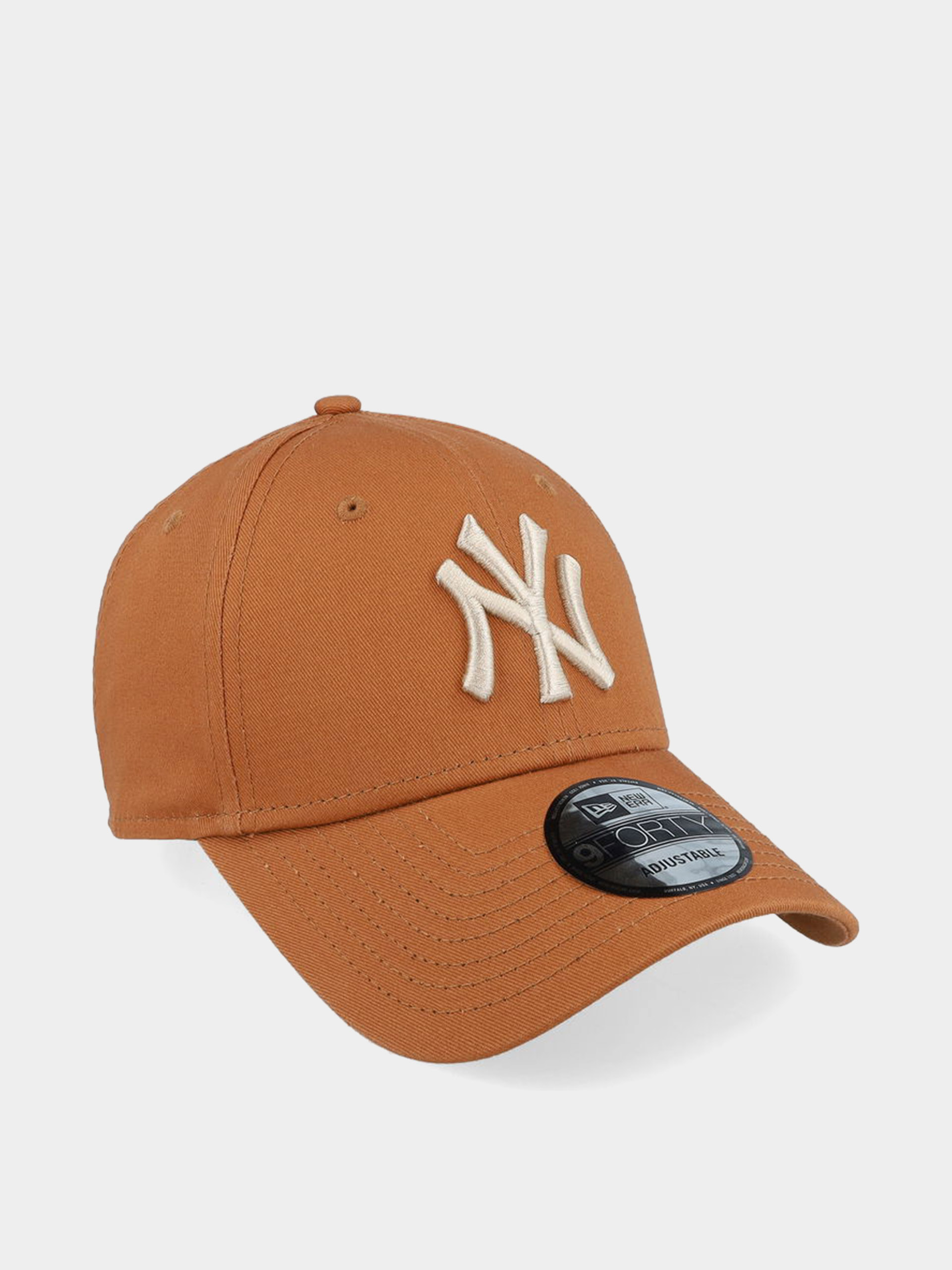 Шапка с козирка New Era League Essential 9Forty New York Yankees (burnt stone)