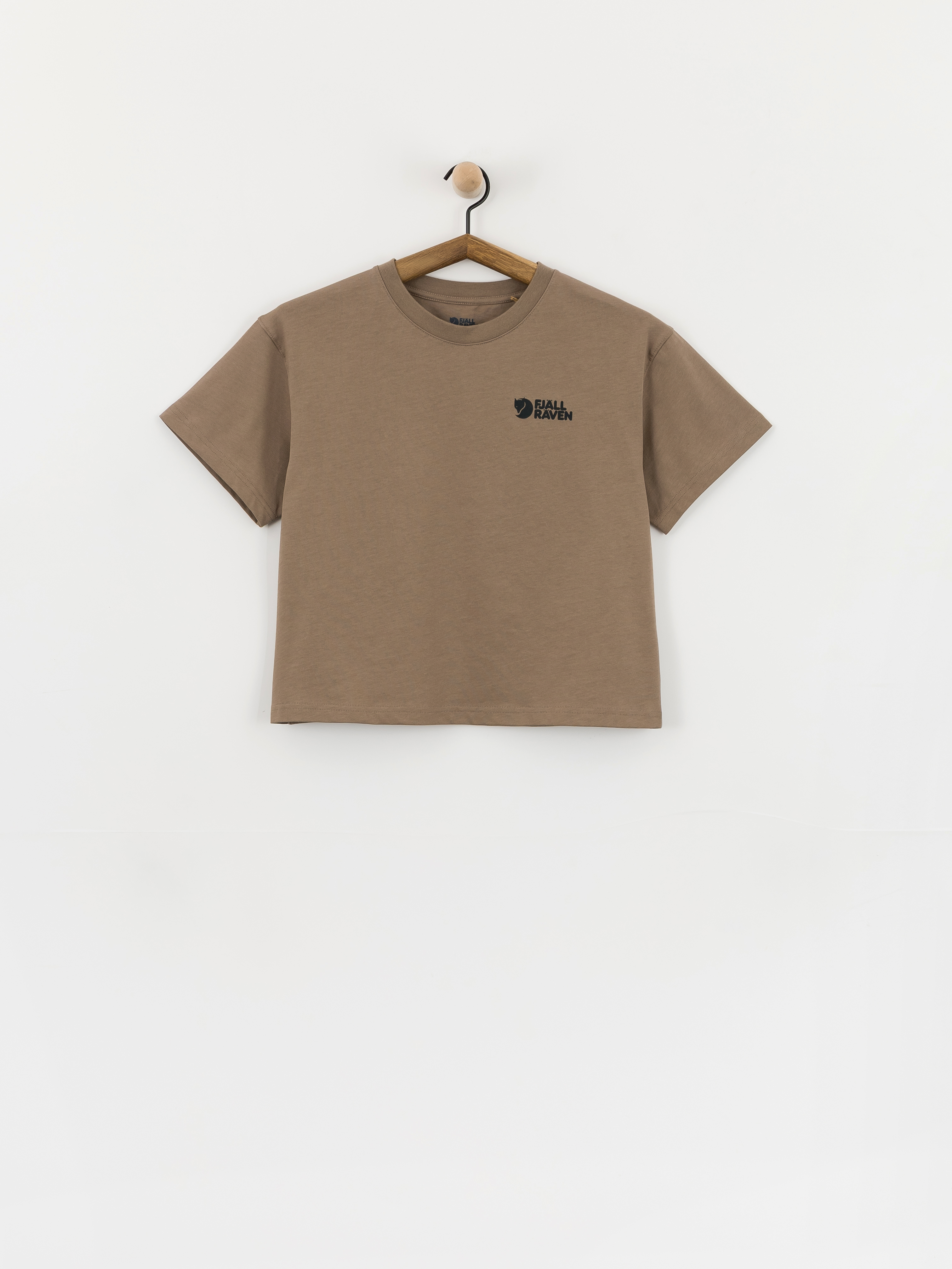 Тениска Fjallraven Forest Walk Wmn (suede brown)