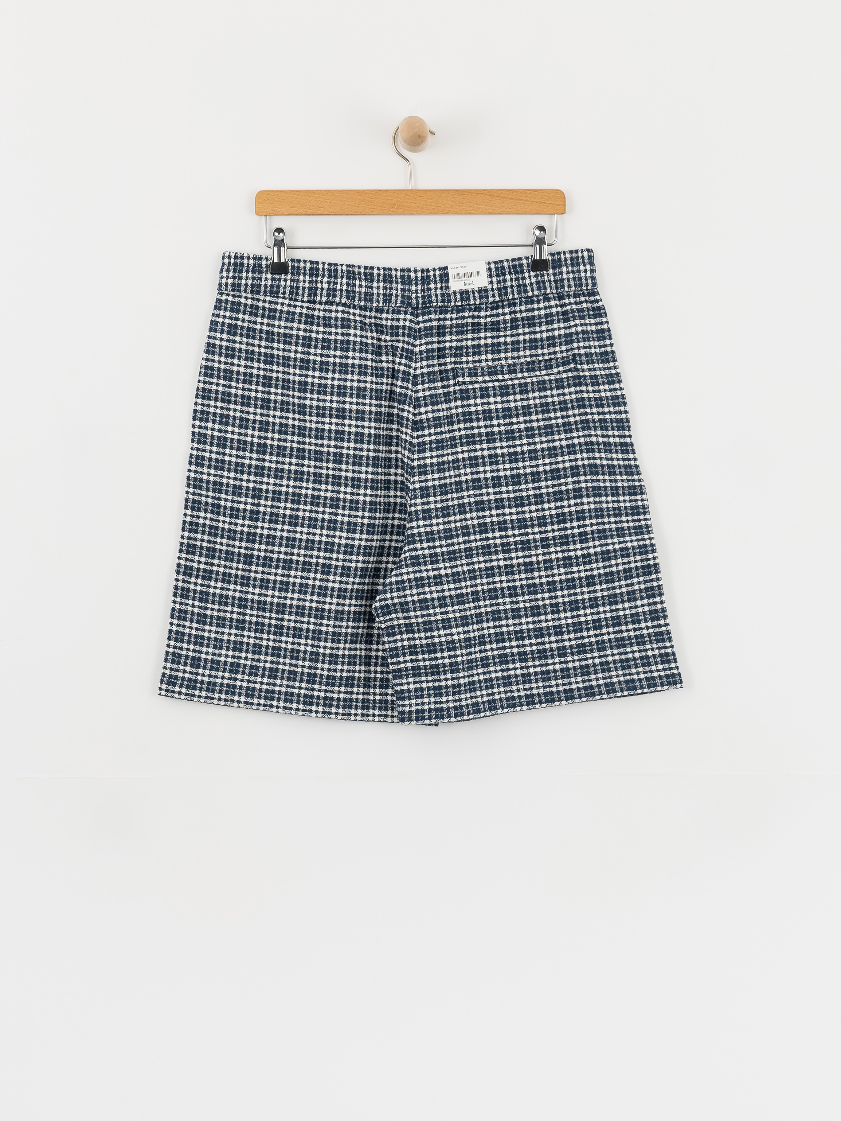 Къси панталони Carhartt WIP Kander (kander check/blue river)