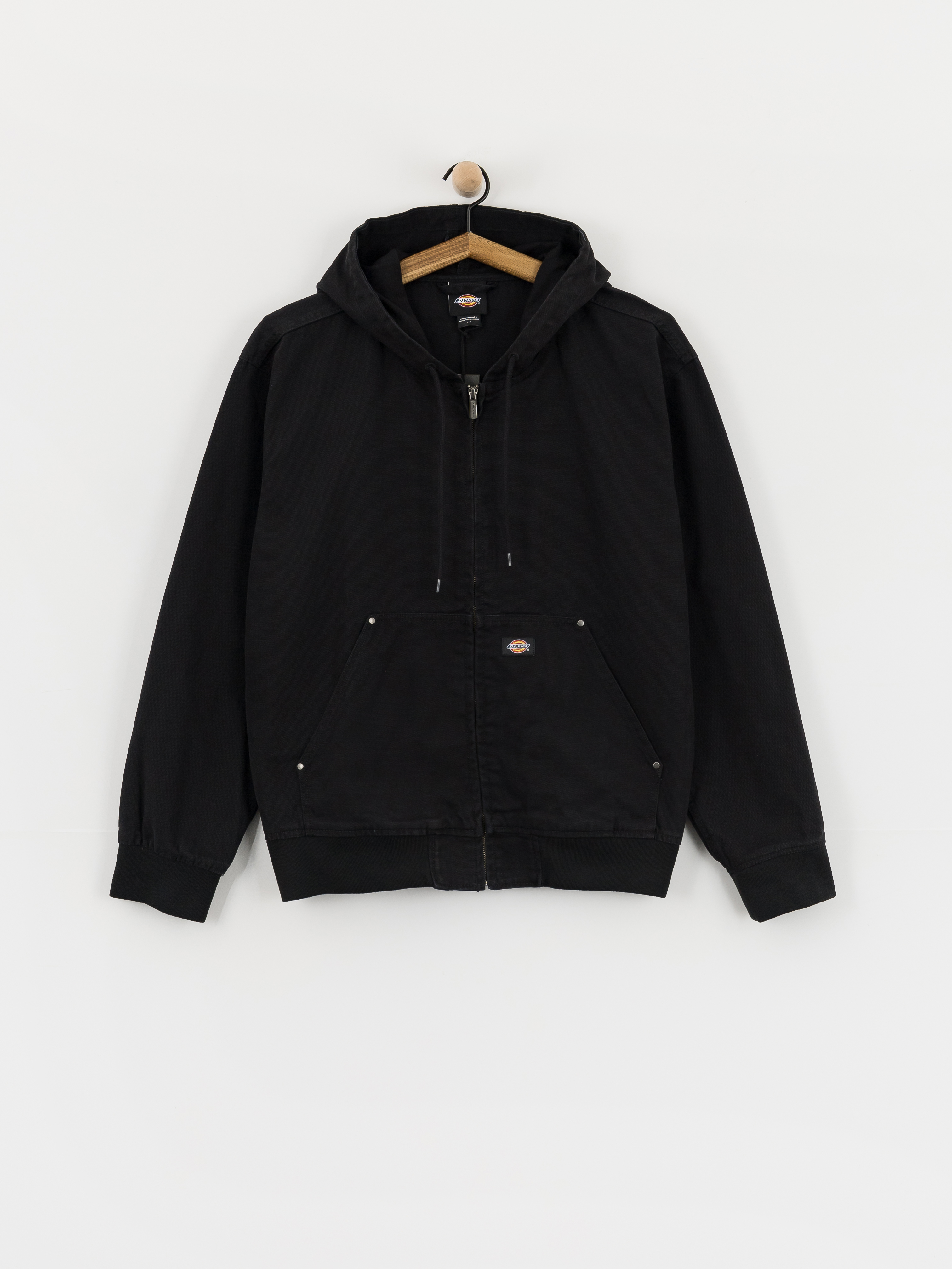 Яке Dickies Unlined Canvas Hooded Bomber (black)