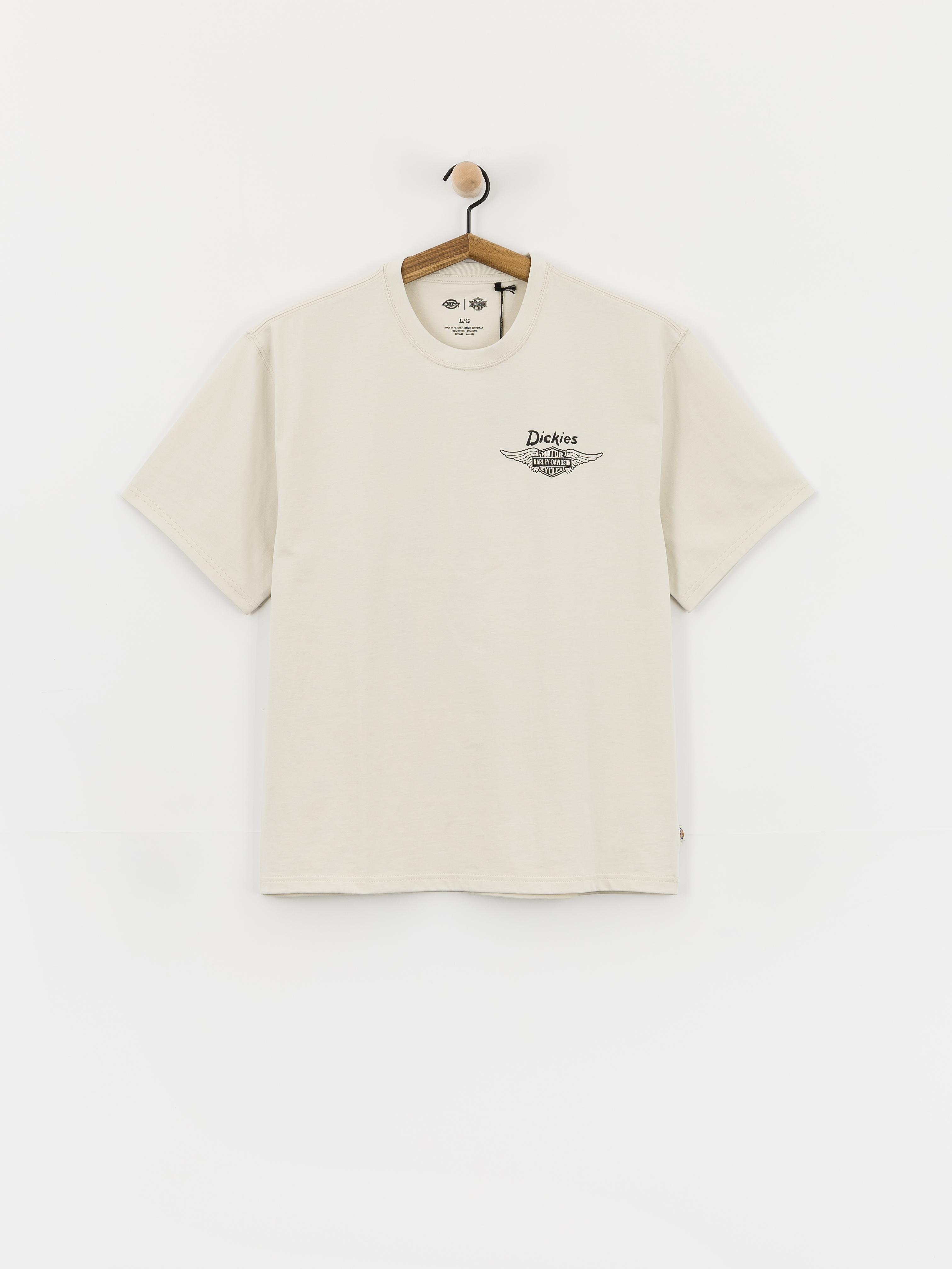 Тениска Dickies X Harley Davidson Vintage Wash (bone)