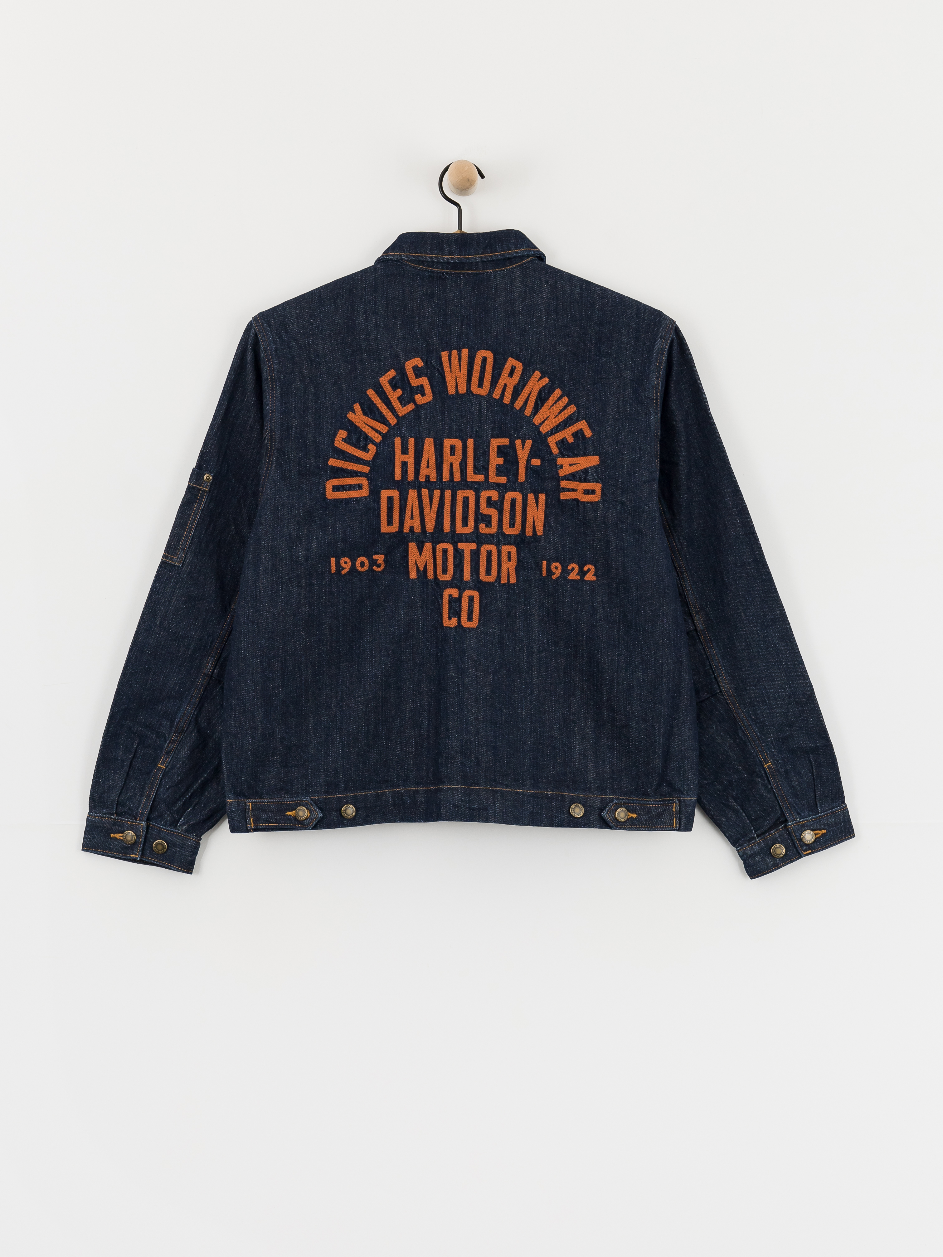 Яке Dickies X Harley Davidson Boxy Denim (rinsed indigo blue)