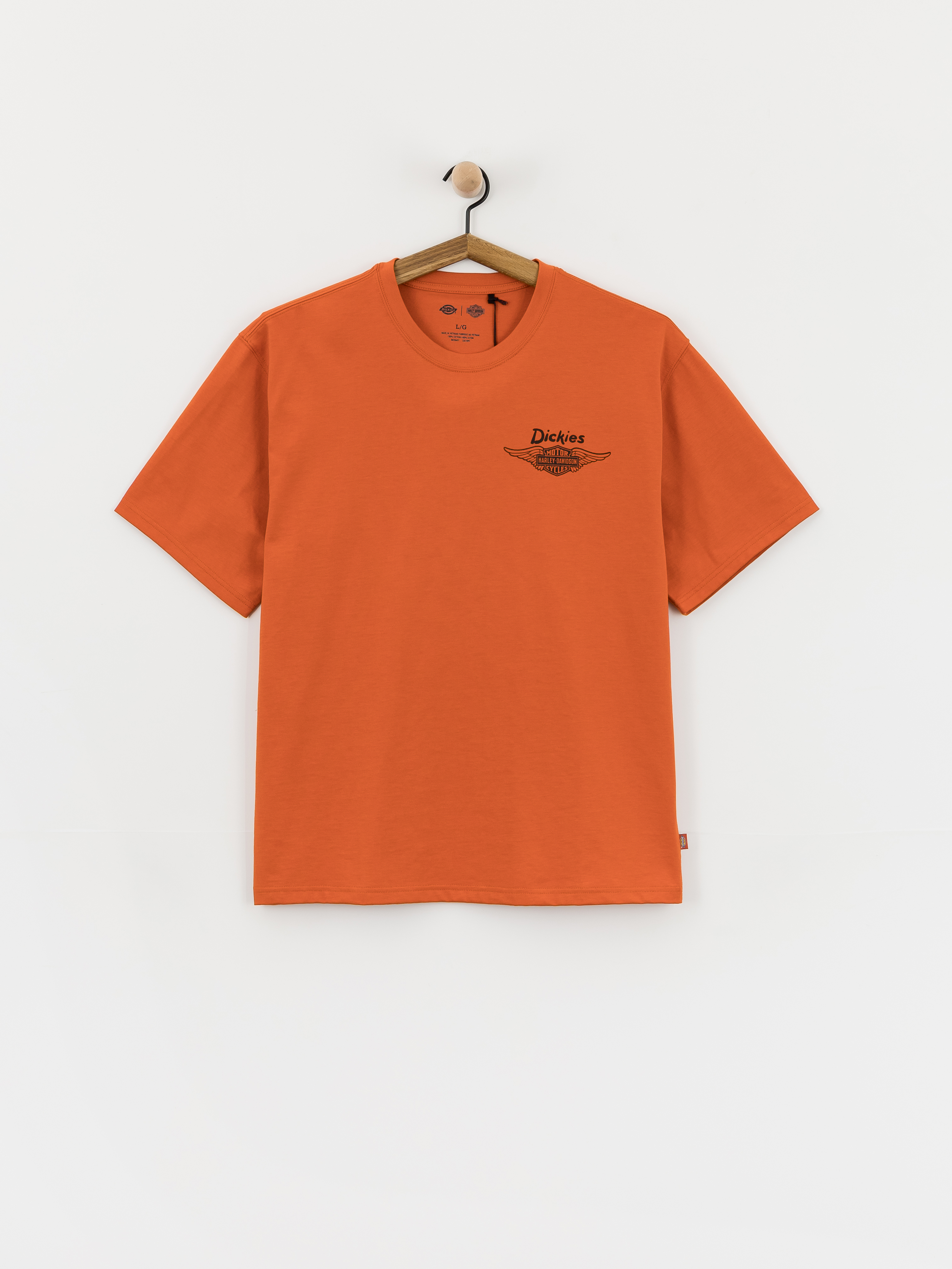 Тениска Dickies X Harley Davidson Vintage Wash (hd vintage orange)
