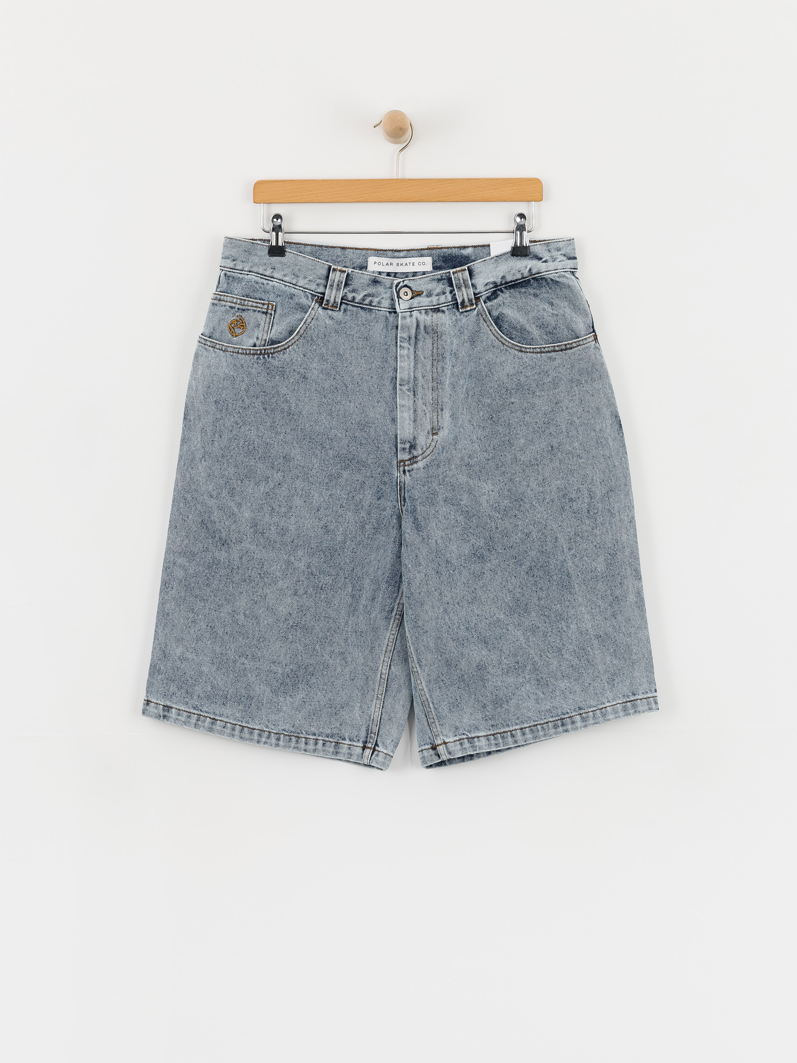 Къси панталони Polar Skate Big Boy (heavy washed blue)
