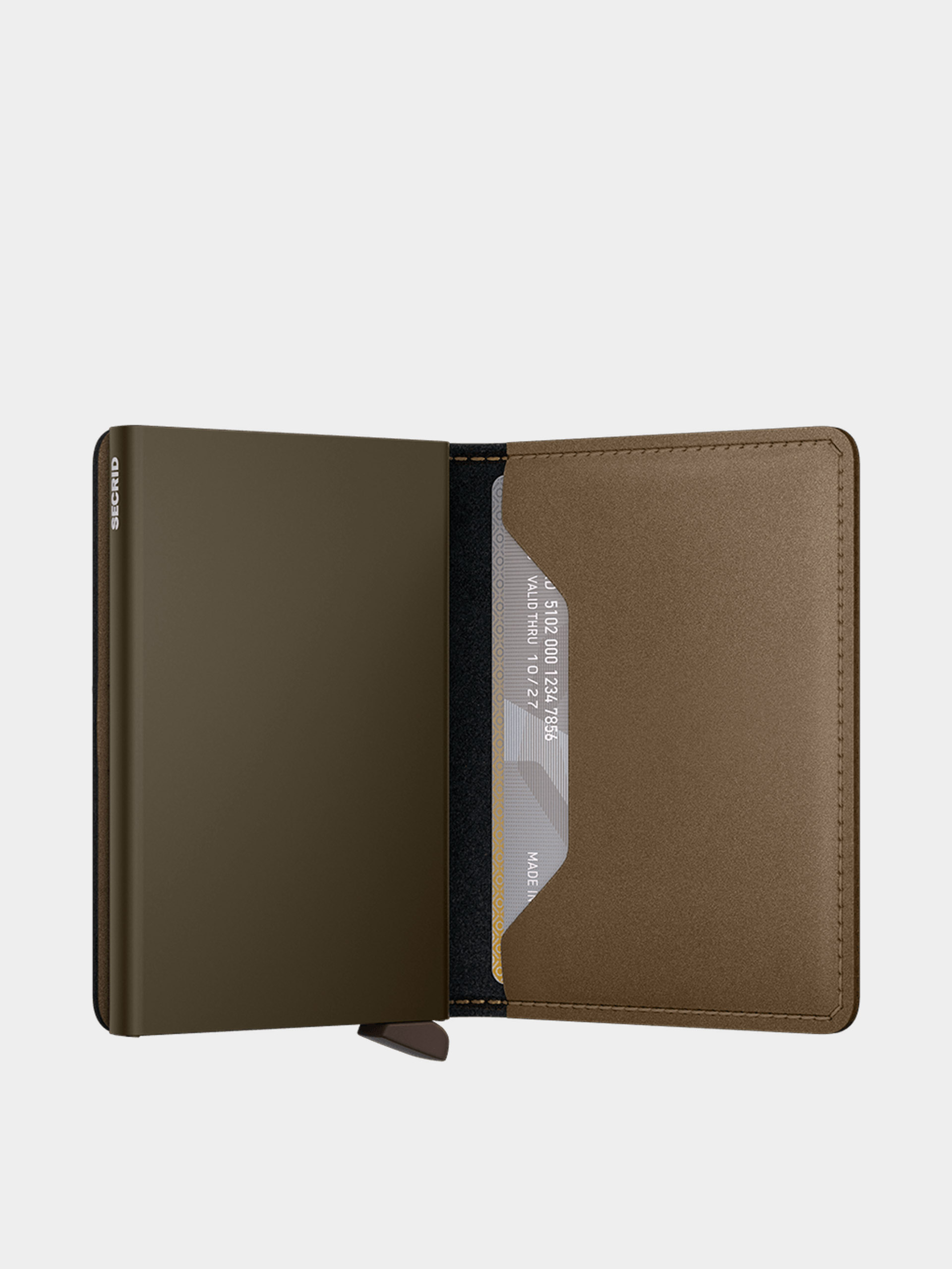 Портмоне Secrid Slimwallet (matte satin bronze)