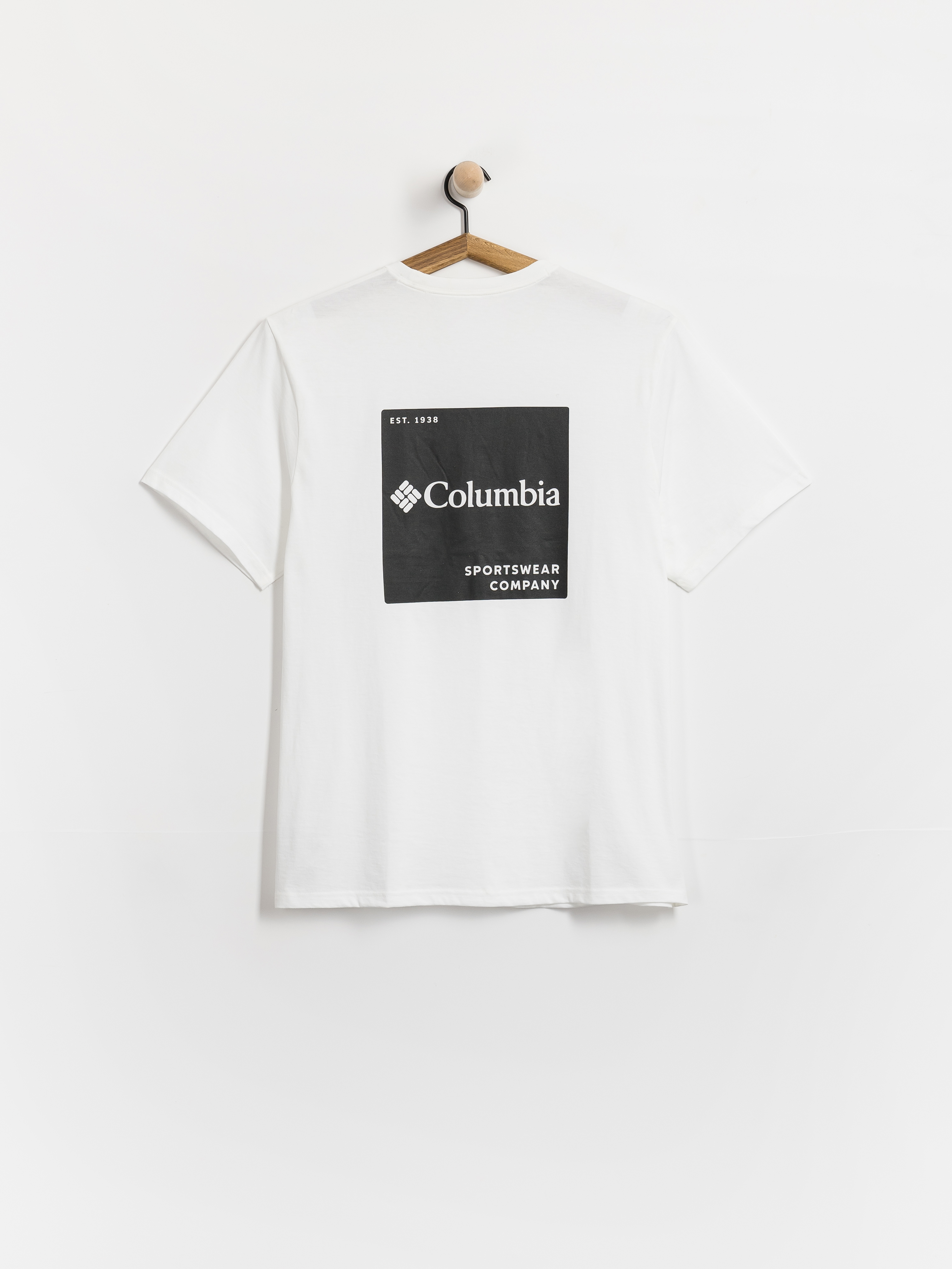 Тениска Columbia CSC Logo Back (white/boxy brand)