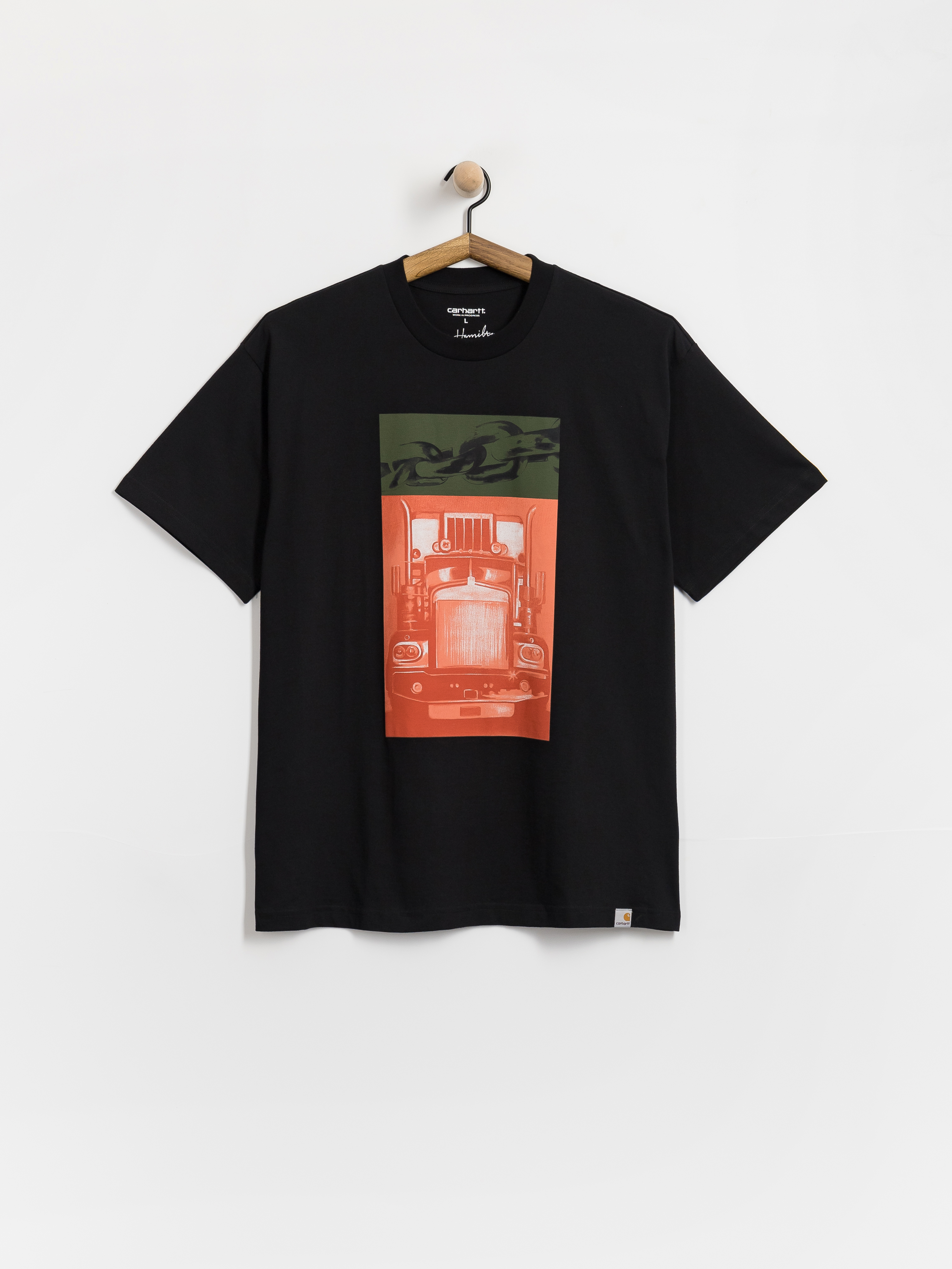Тениска Carhartt WIP Sean Hamilton 01 (black)