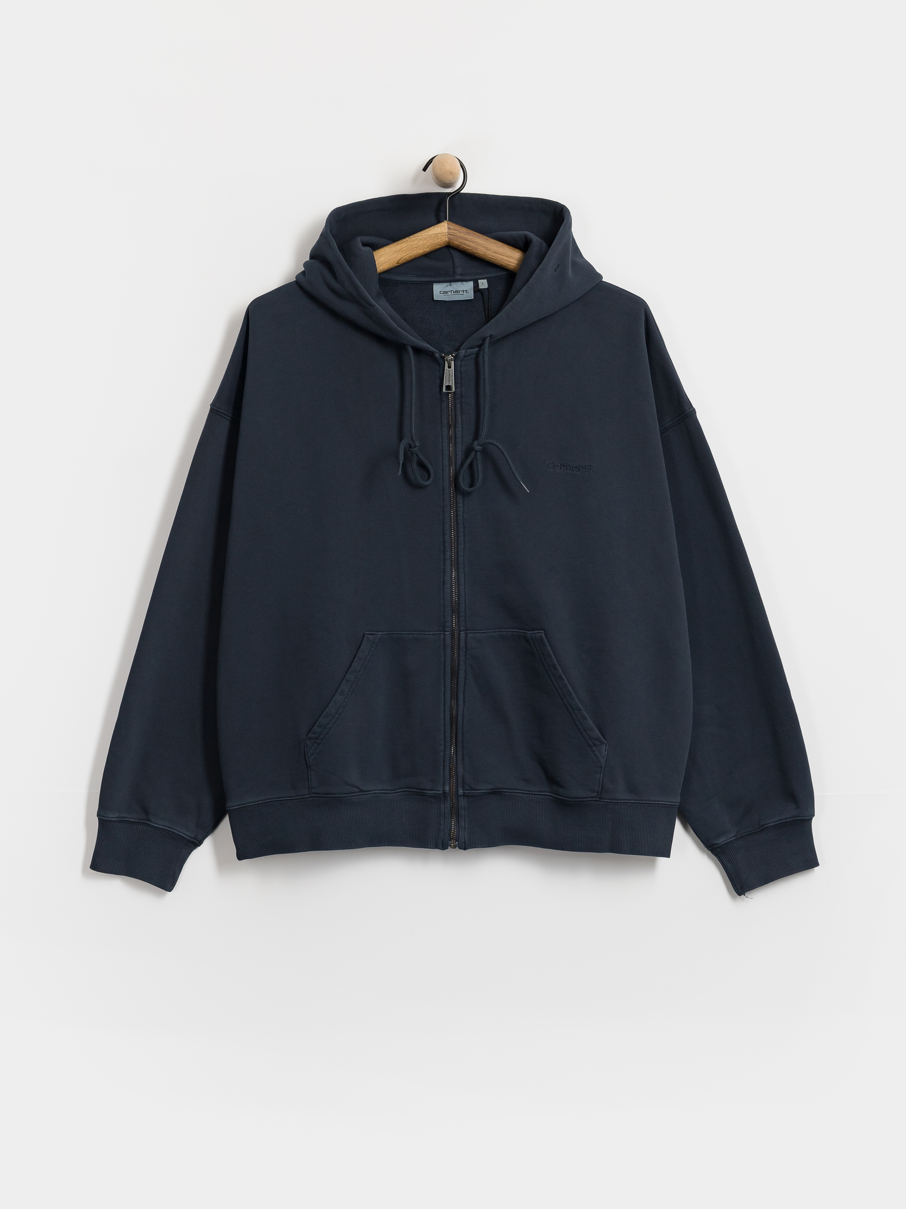 Суитшърт с качулка Carhartt WIP Benton ZHD (carbon)