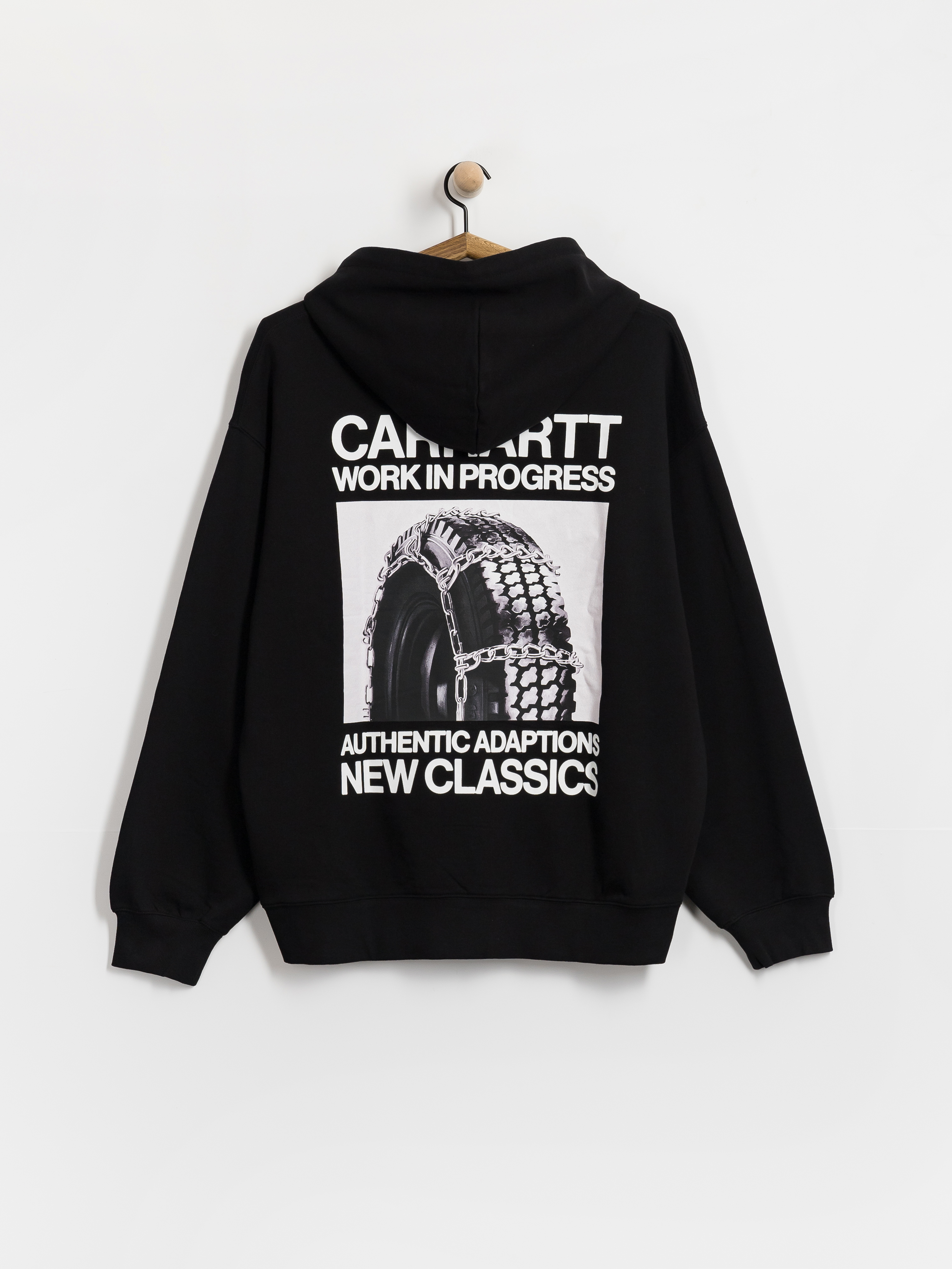 Суитшърт с качулка Carhartt WIP Sean Hamilton HD (black)