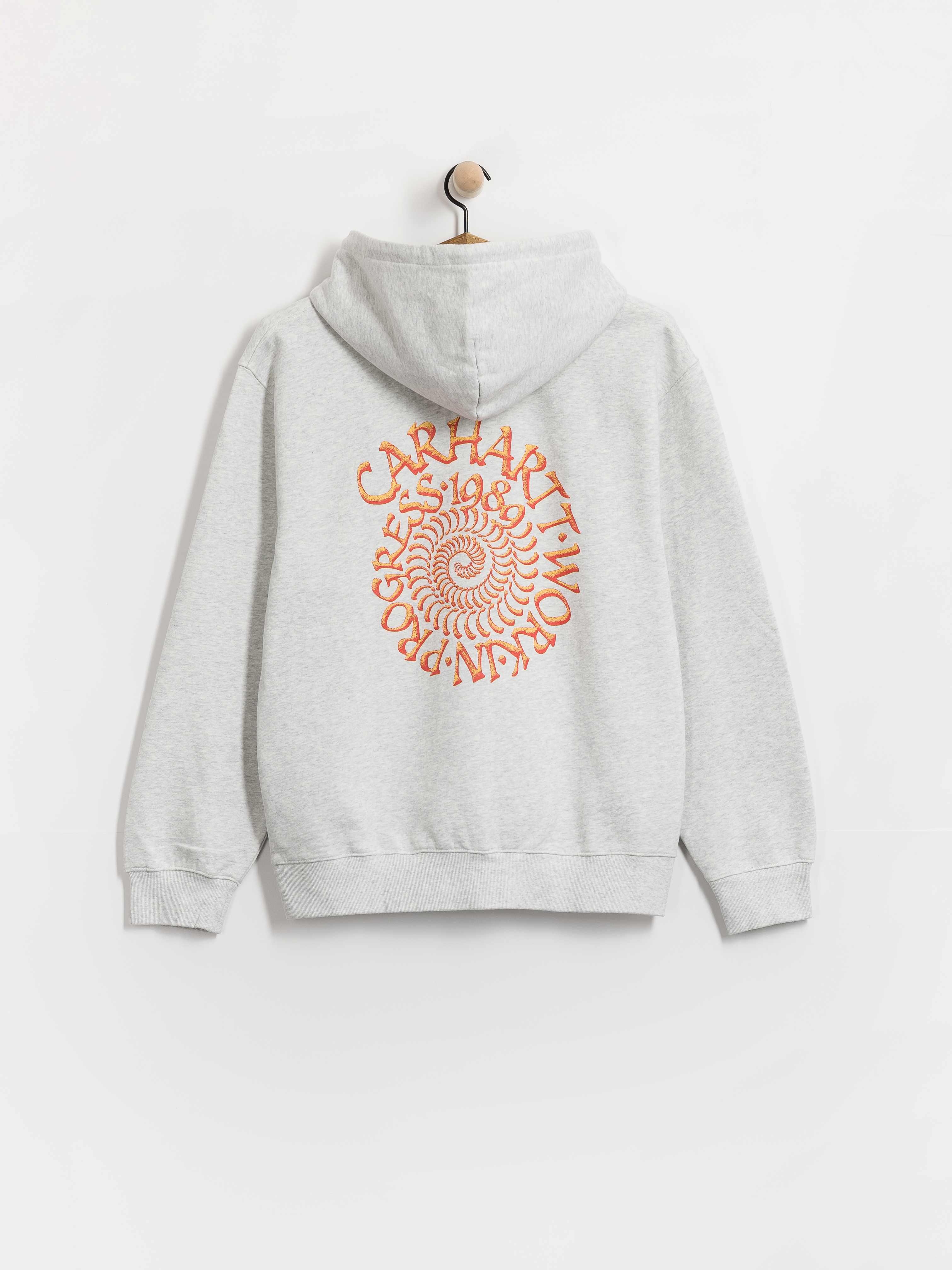 Суитшърт с качулка Carhartt WIP Spiral HD (ash heather)