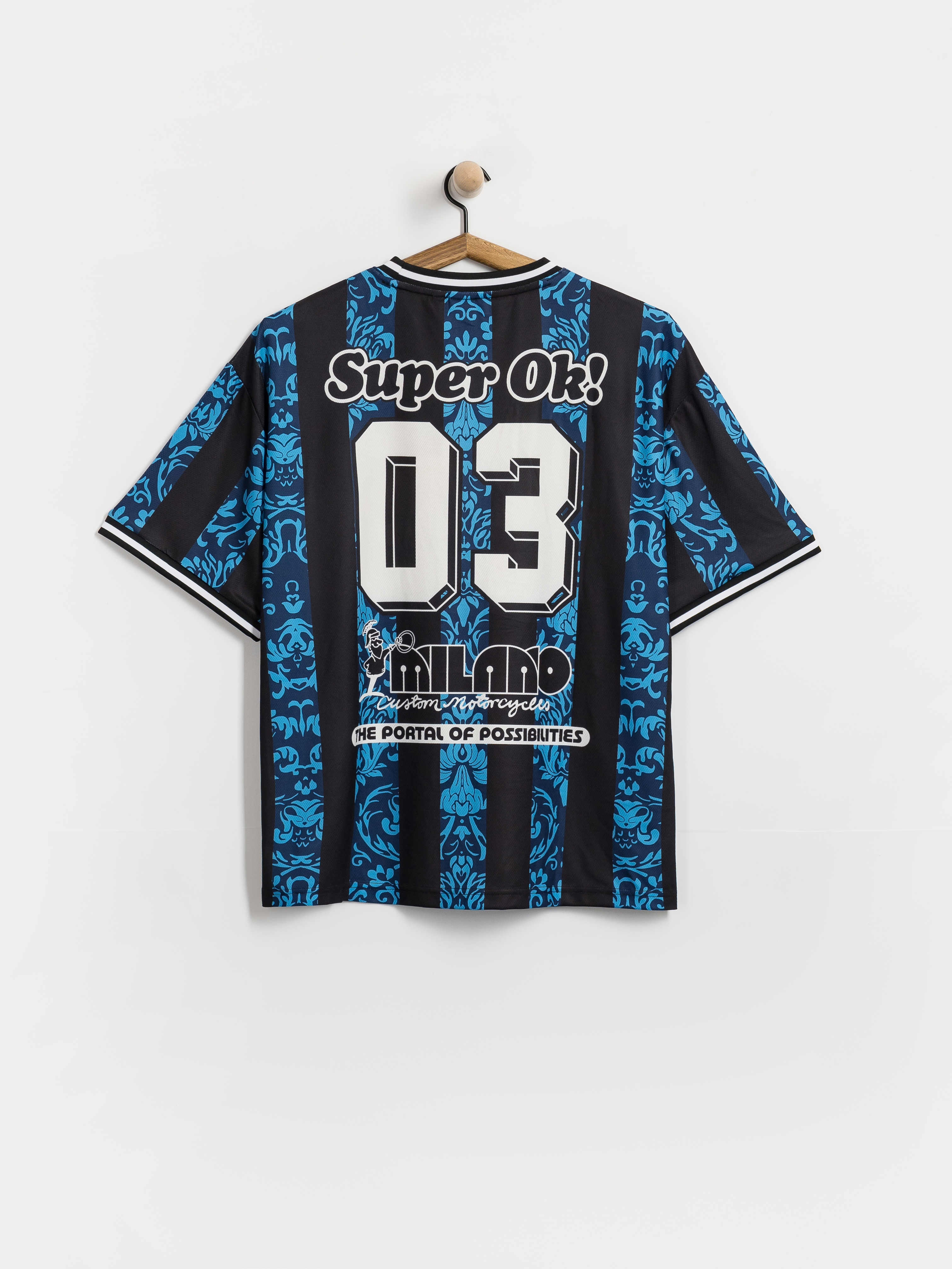 Тениска Deus Ex Machina Nouveau Moto (pageant blue)