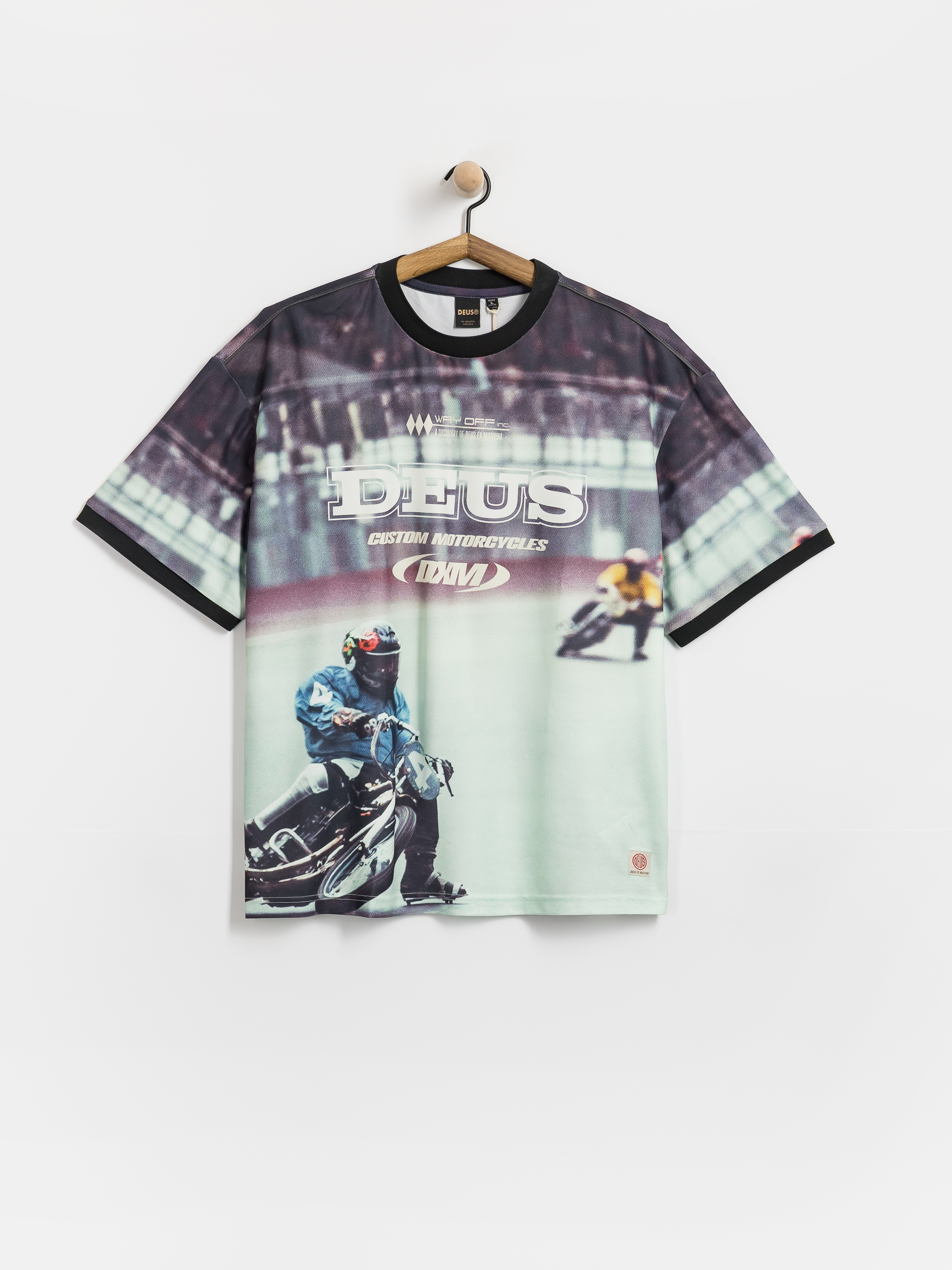 Тениска Deus Ex Machina Enduro Photo Ss Jersey (brown)