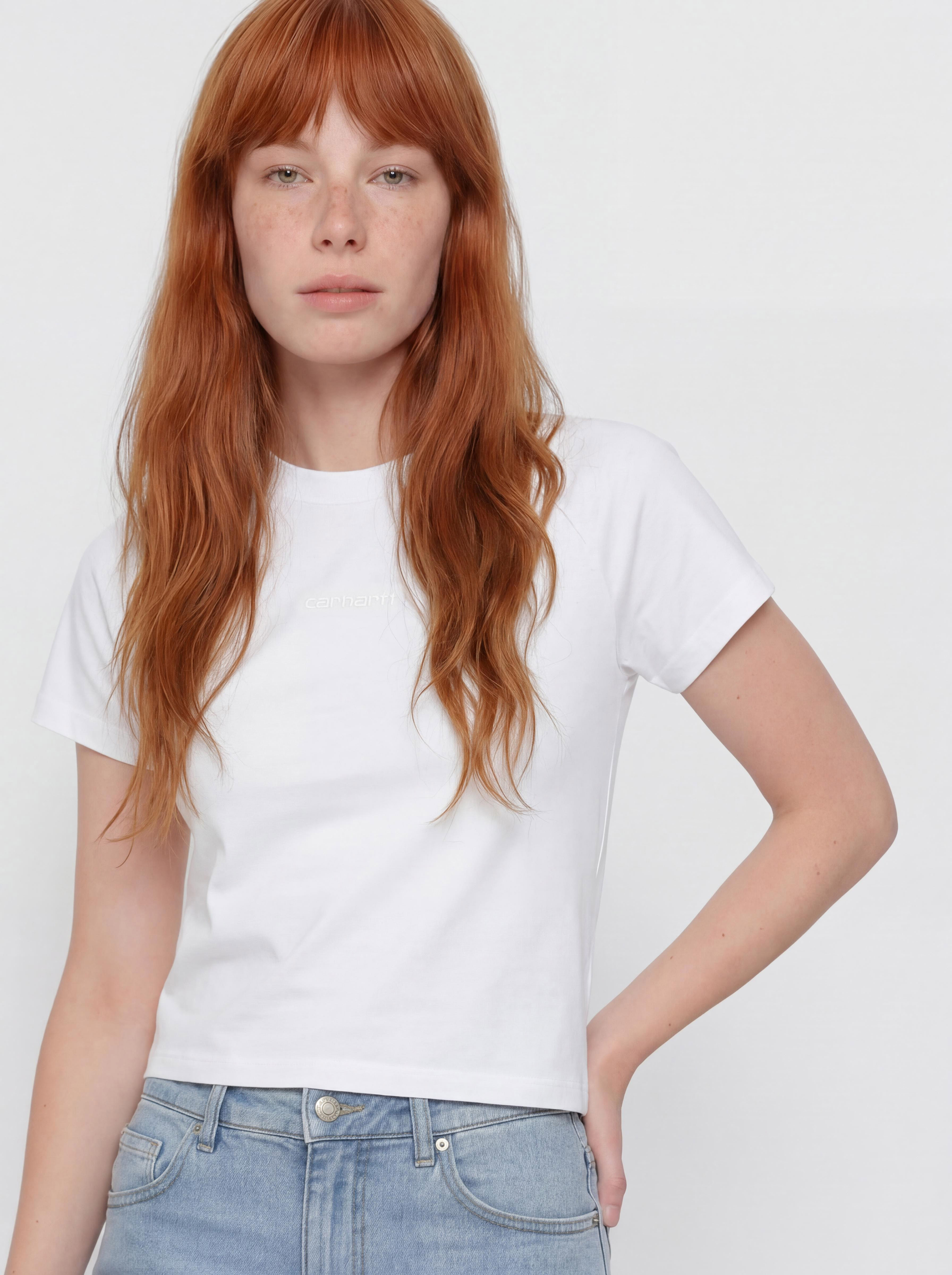 Тениска Carhartt WIP Roy Wmn (white)