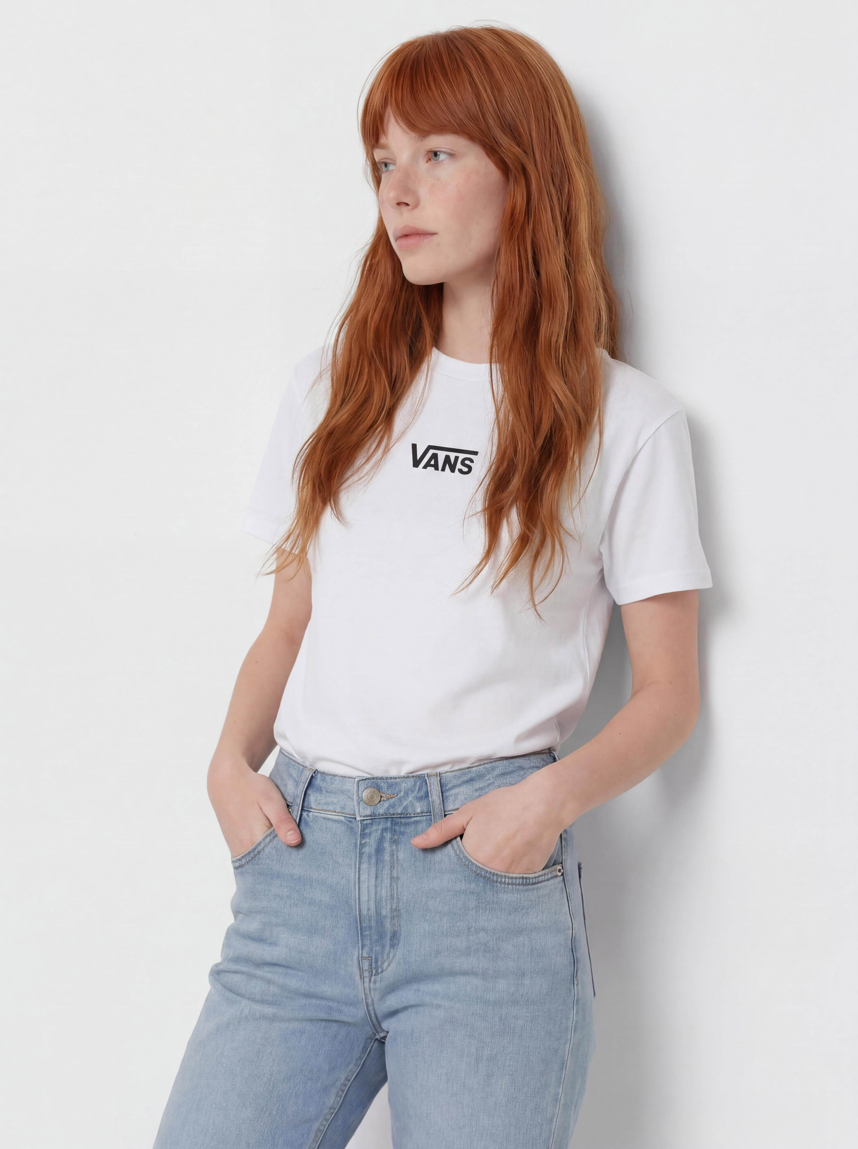 Тениска Vans Flying V Oversized Wmn (flying v white)