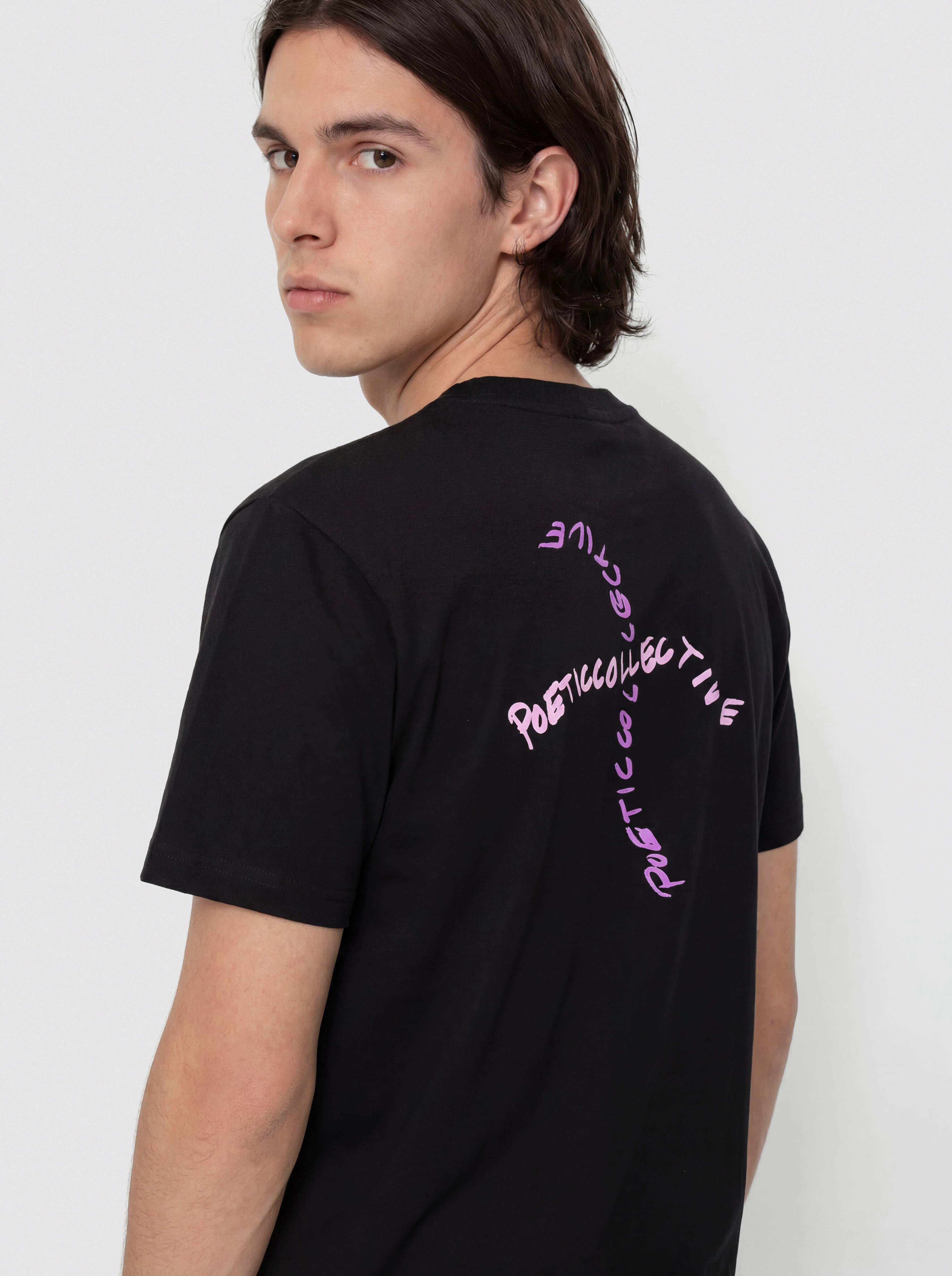Тениска Poetic Collective Cross (black)
