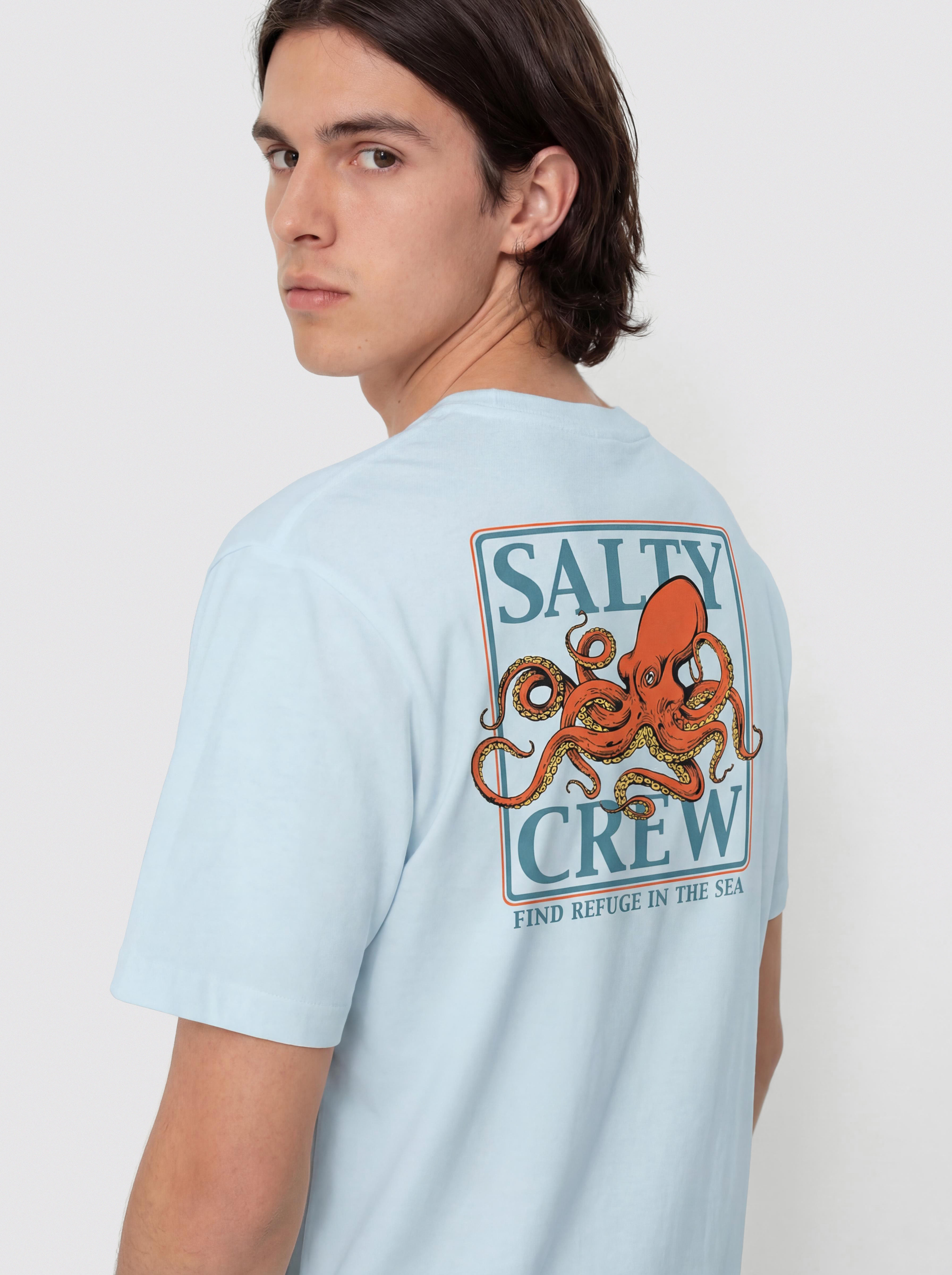 Тениска Salty Crew Ink Slinger Standard (blue fog)