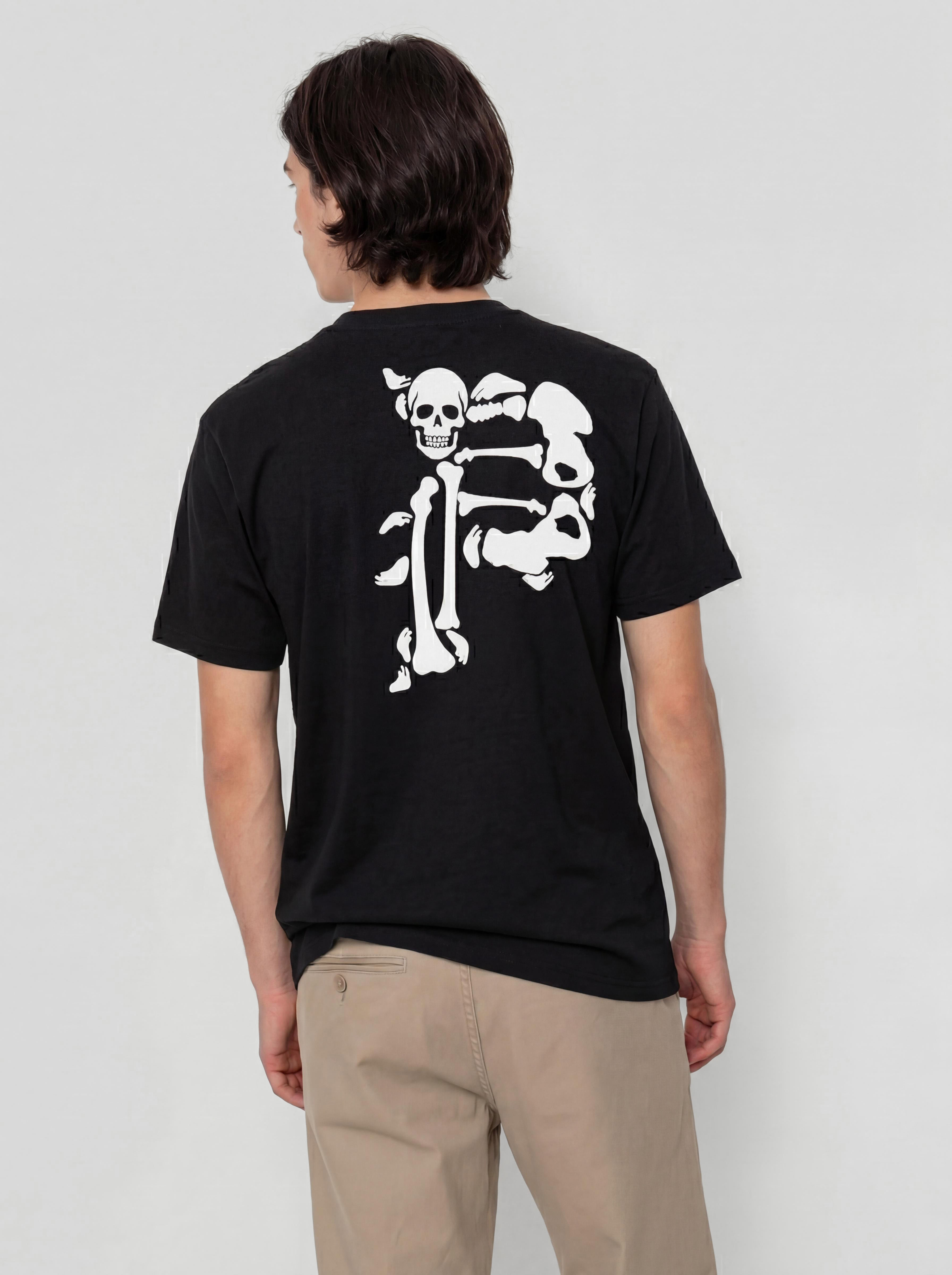 Тениска Primitive Dirty P Bones (black)