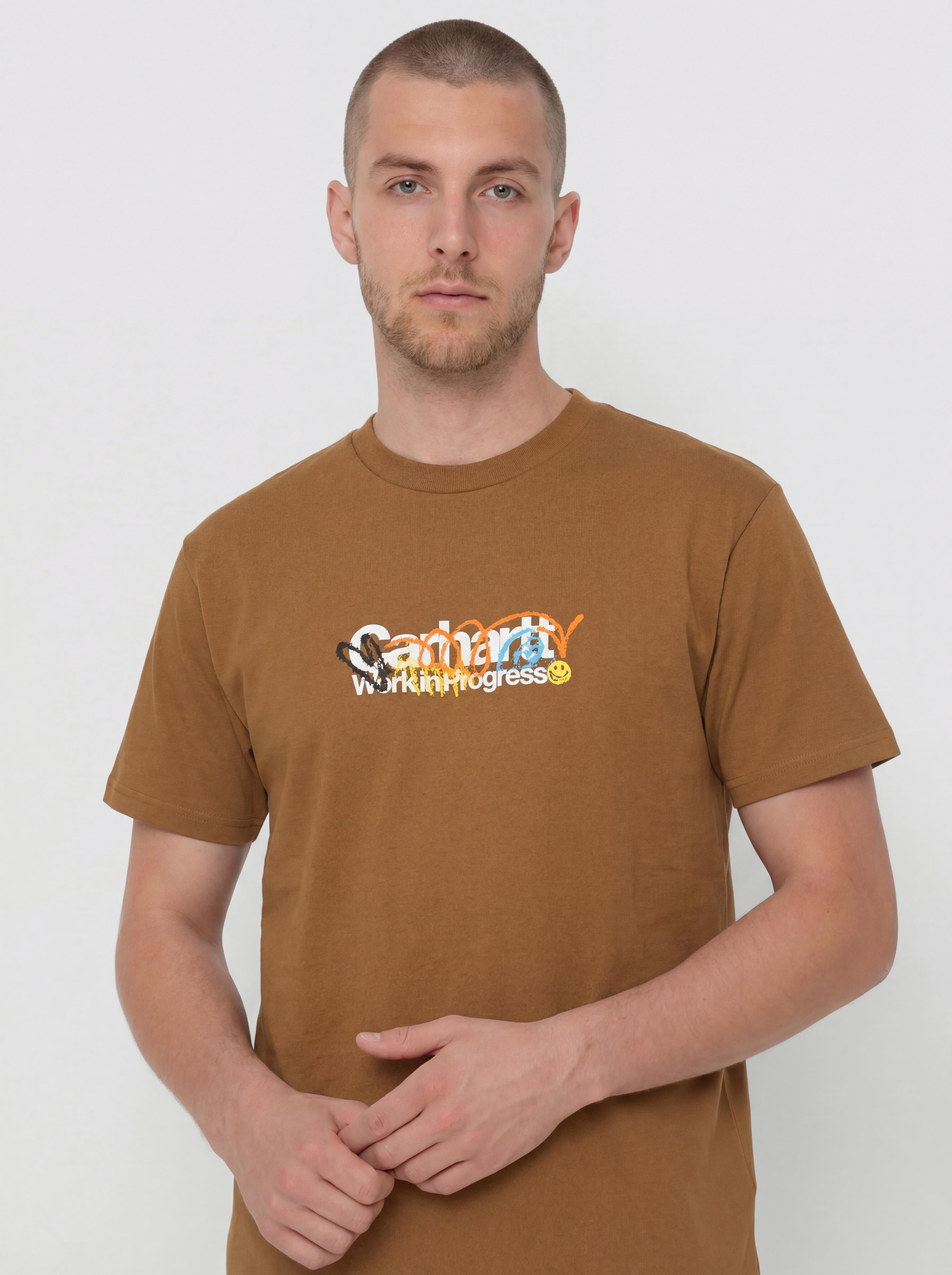 Тениска Carhartt WIP Primary (hamilton brown)