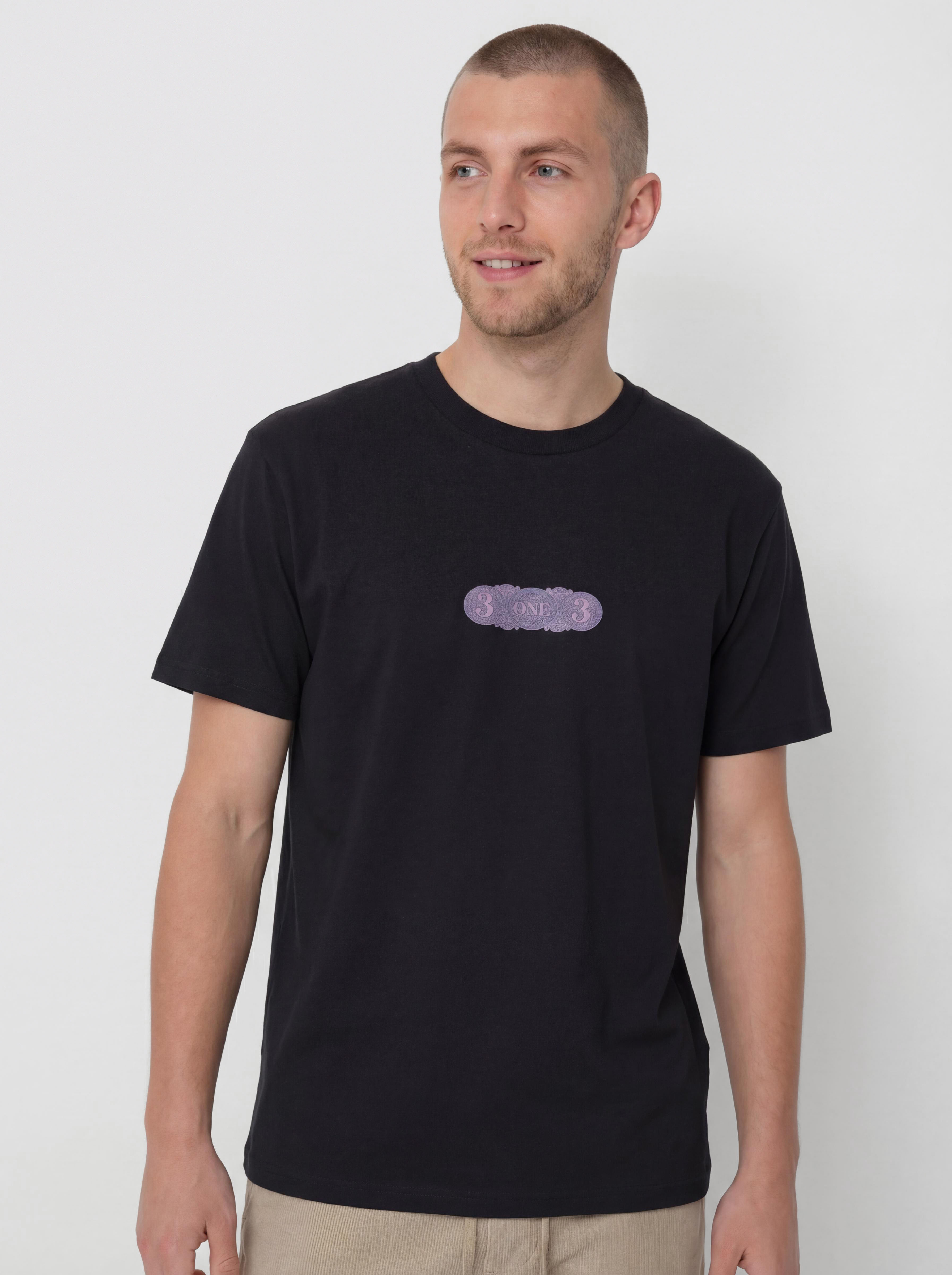 Тениска Carhartt WIP 3 One 3 (deep night)