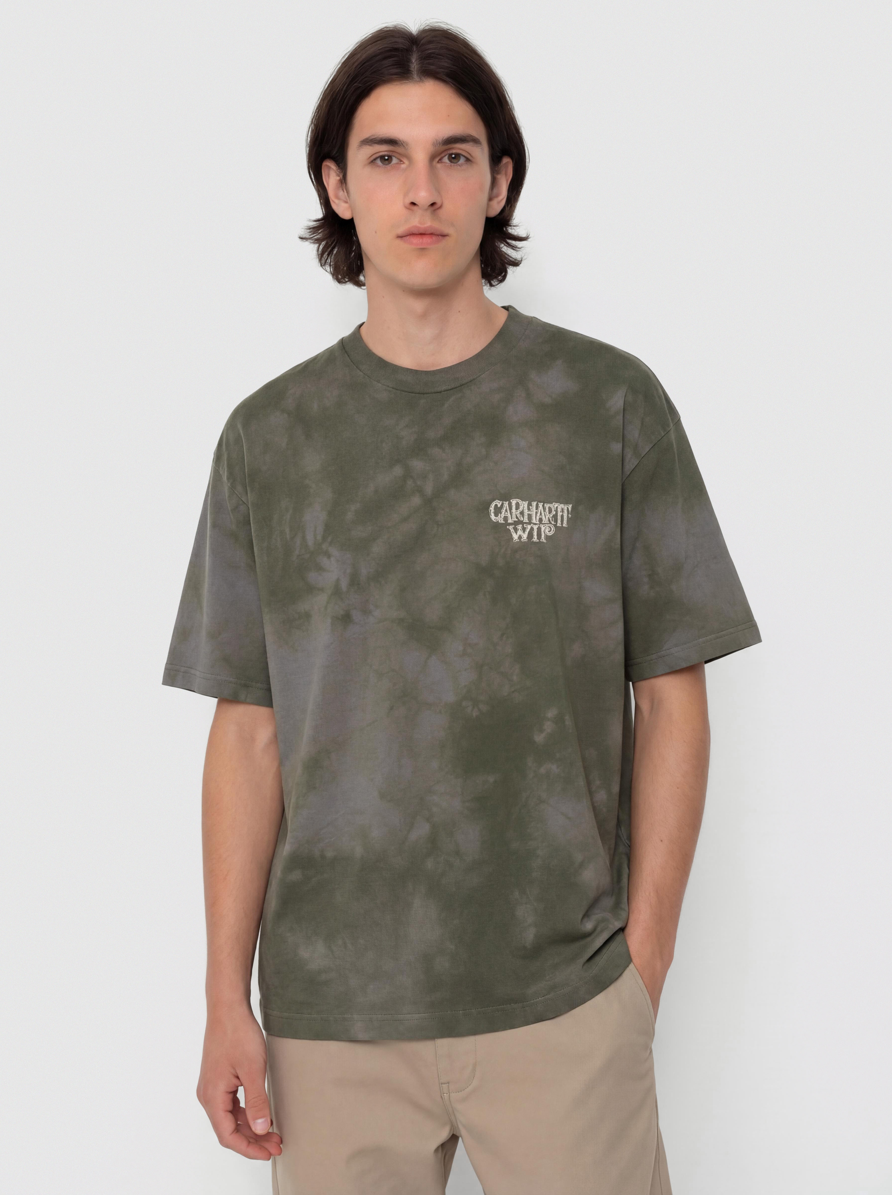 Тениска Carhartt WIP Radiate (yosemite/dollar green)