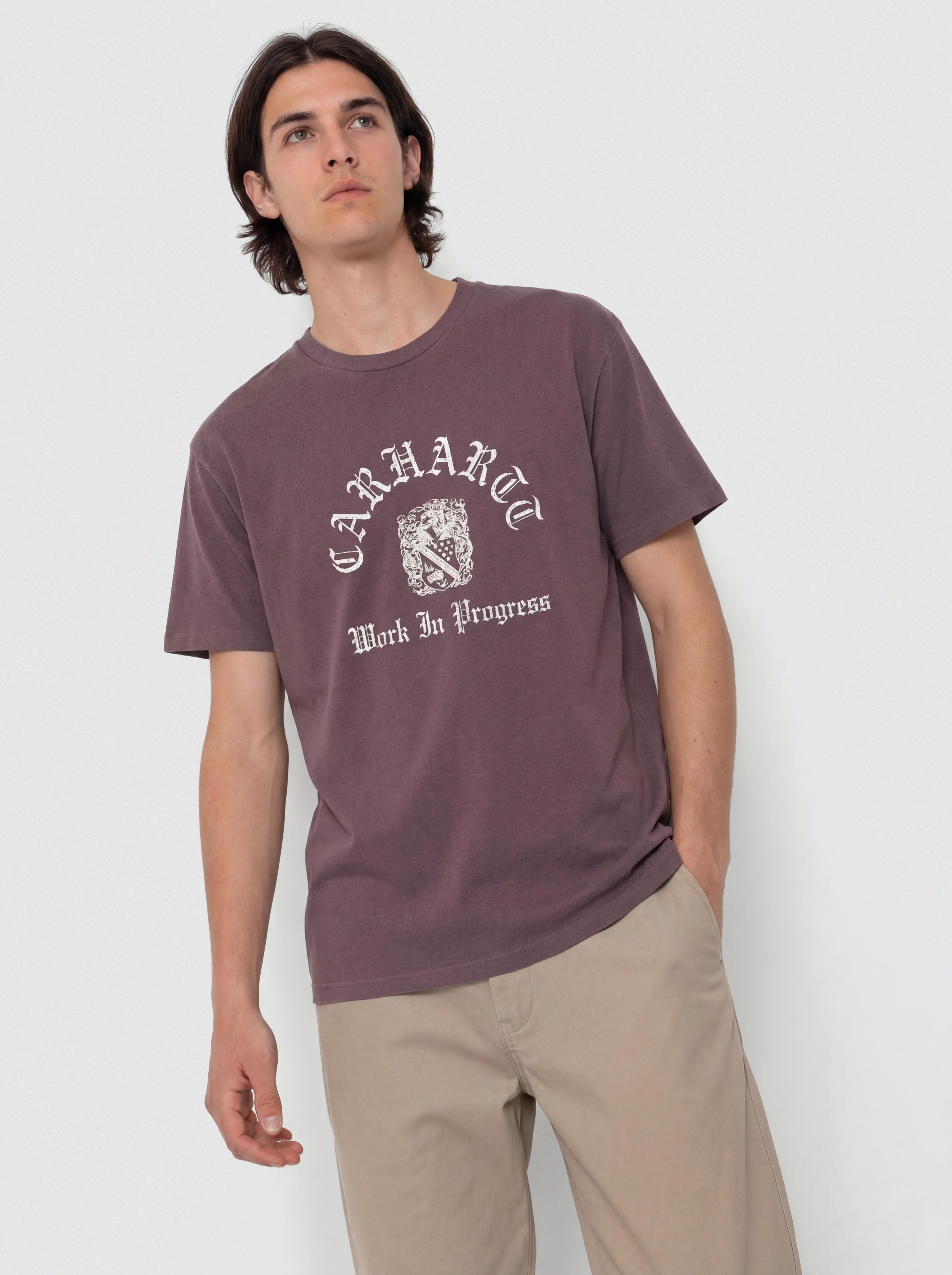 Тениска Carhartt WIP Coat Of Arms (cozy purple)